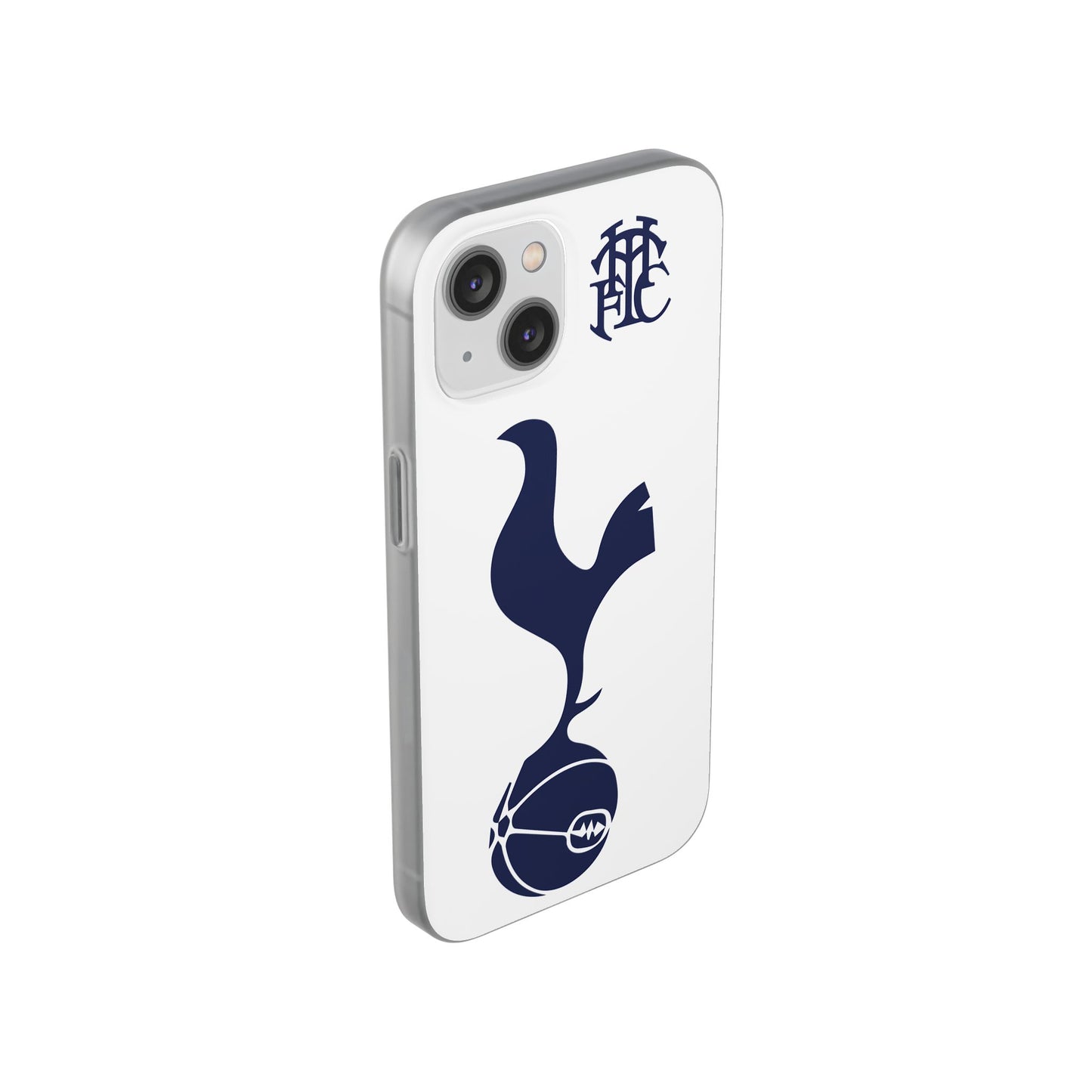 Tottenham Hotspur iPhone Flexi Case - iPhone 16, 15, 14, Plus/Pro/Pro Max - White