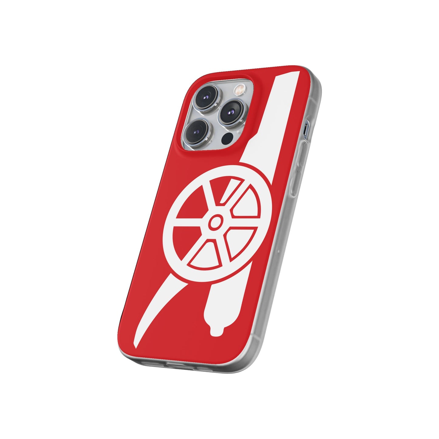 Arsenal Cannon Red iPhone Flexi Case - iPhone 16, 15, 14, Plus/Pro/Pro Max