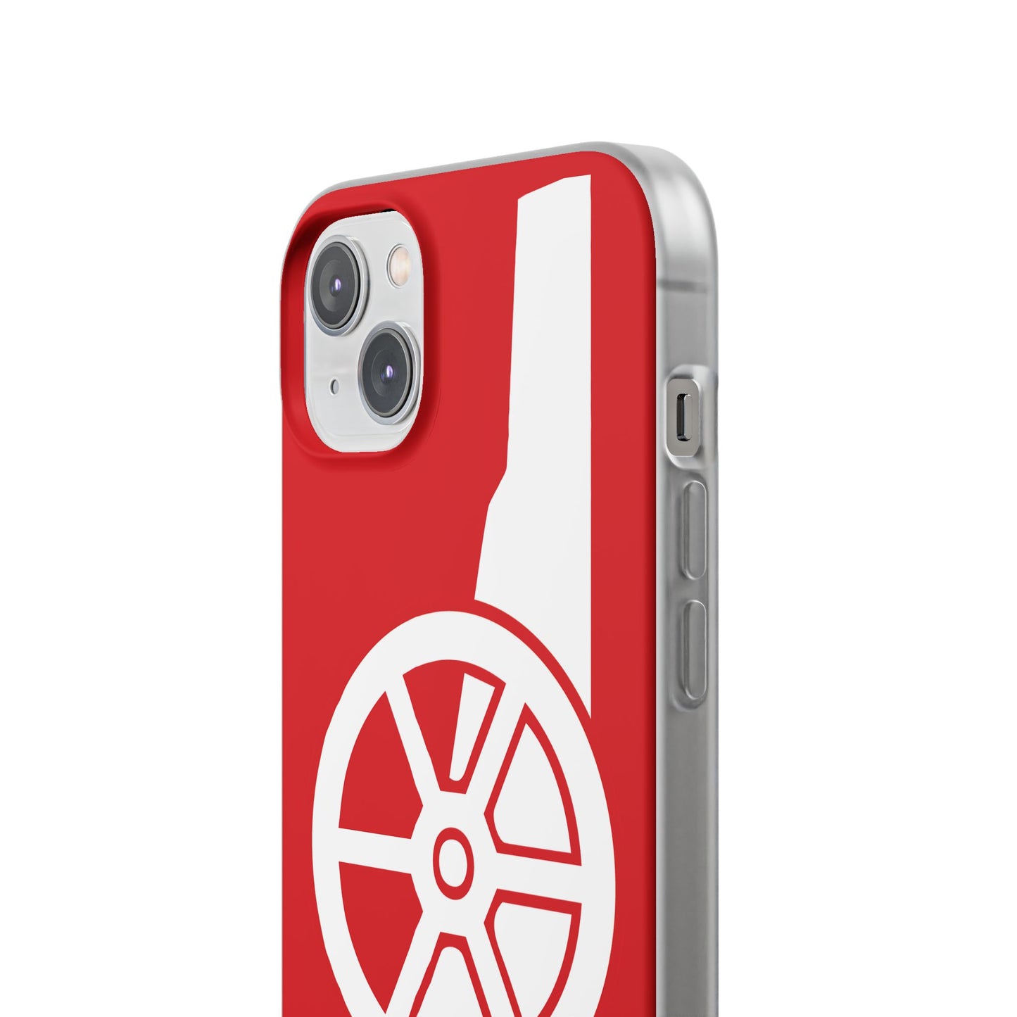 Arsenal Cannon Red iPhone Flexi Case - iPhone 16, 15, 14, Plus/Pro/Pro Max