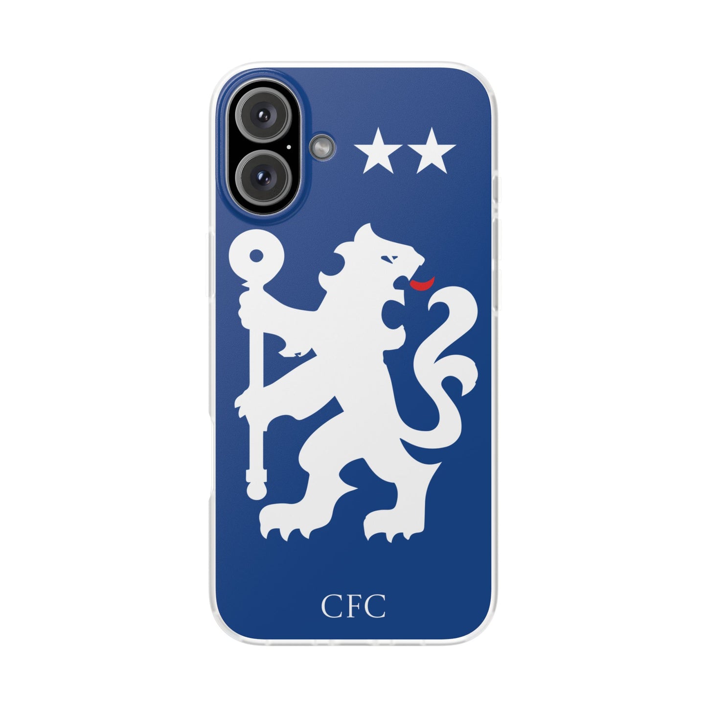 Chelsea iPhone Flexi Case - iPhone 16, 15, 14, Plus/Pro/Pro Max - Blue