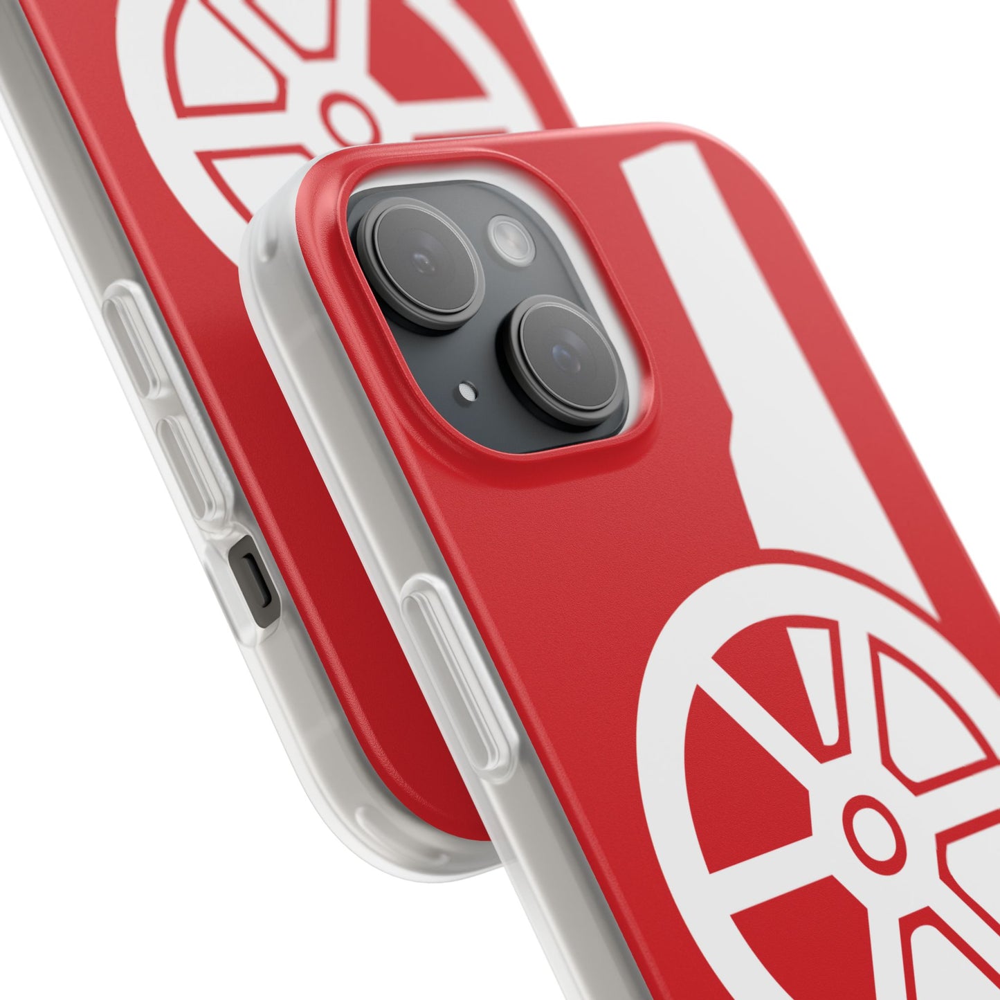 Arsenal Cannon Red iPhone Flexi Case - iPhone 16, 15, 14, Plus/Pro/Pro Max