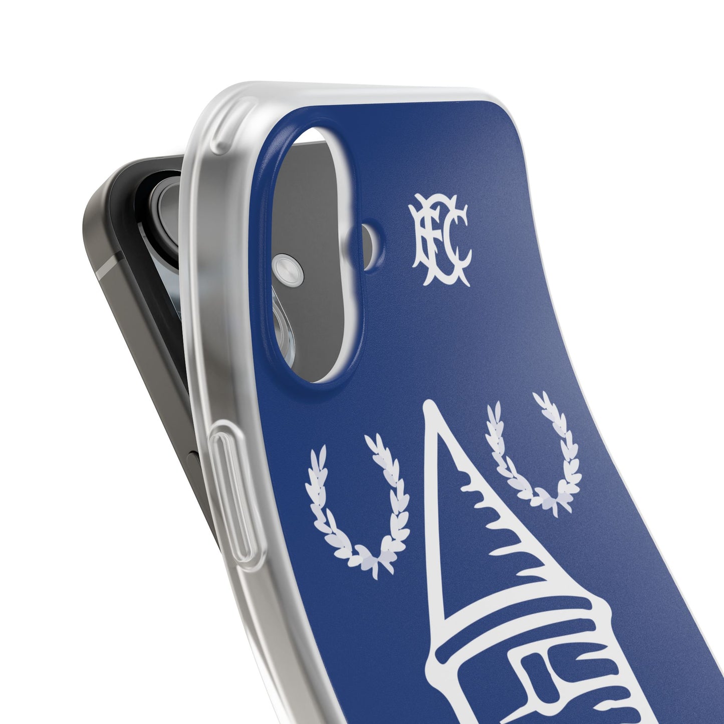 Everton Tower & Monogram Blue iPhone Flexi Case - iPhone 16, 15, 14, Plus/Pro/Pro Max