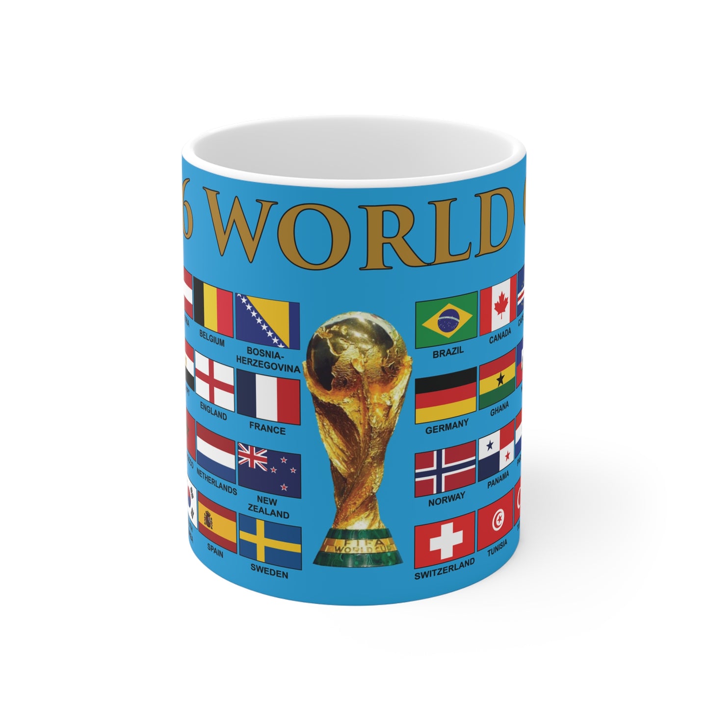2026 Football World Cup Mug - Cyan