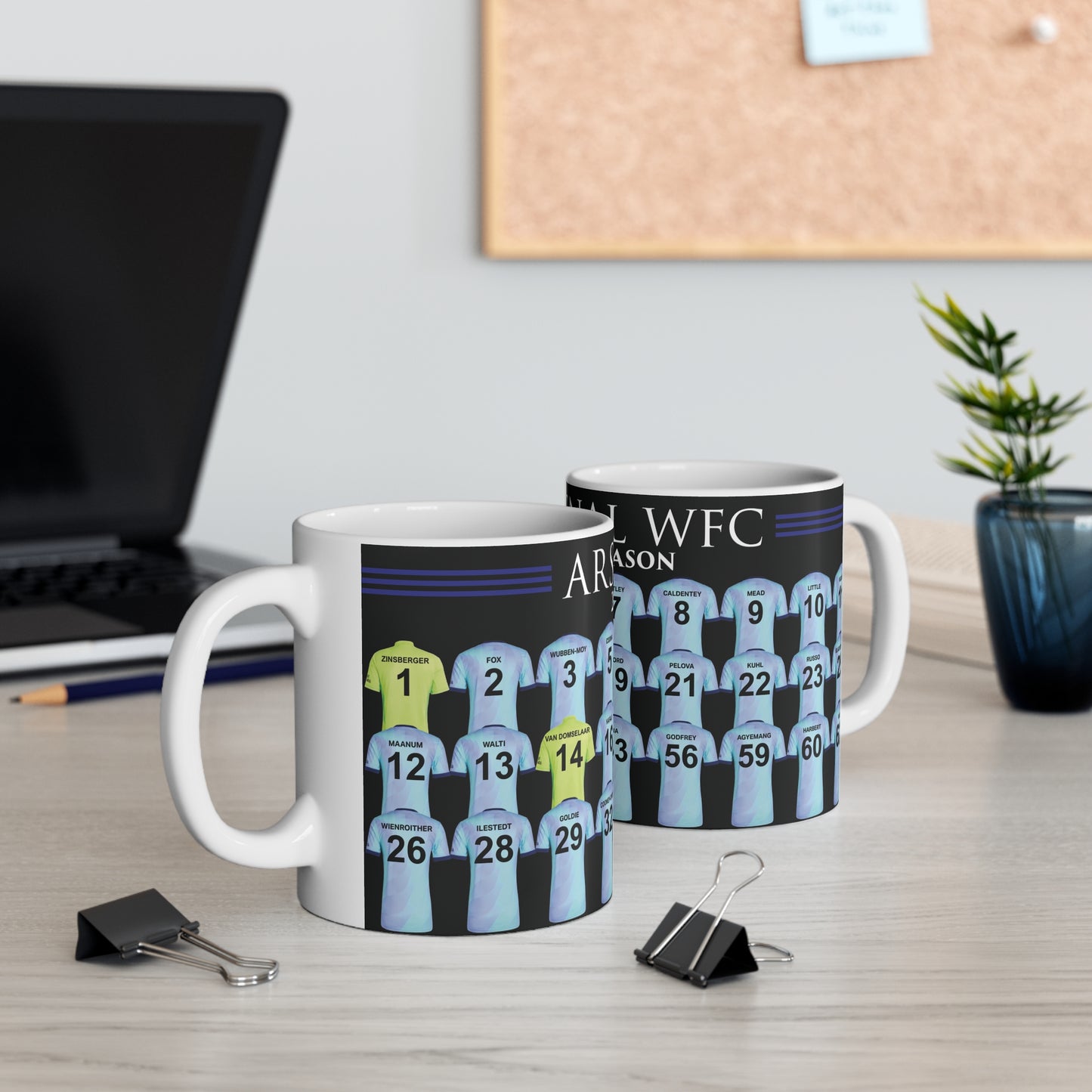 Arsenal Women Third Kit Mug - Black