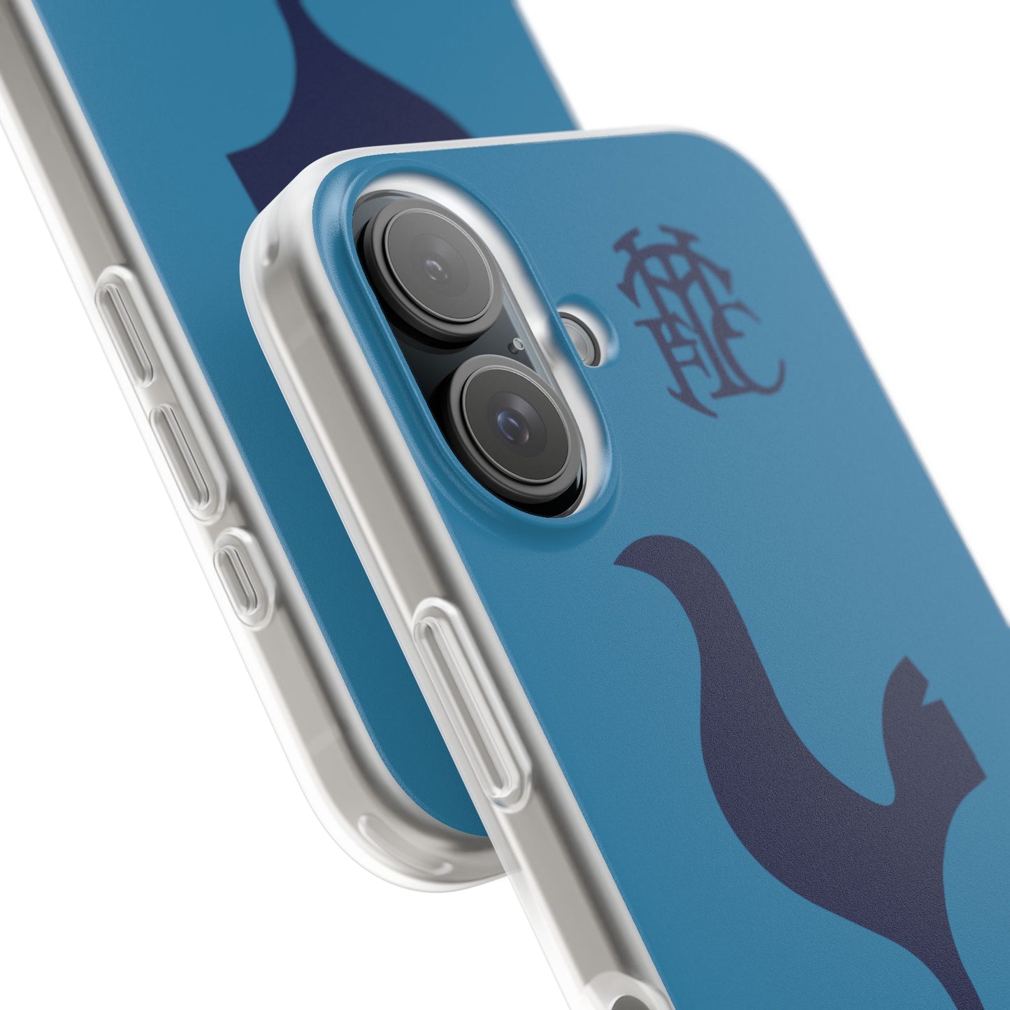 Tottenham Hotspur iPhone Flexi Case - iPhone 16, 15, 14, Plus/Pro/Pro Max - Cyan