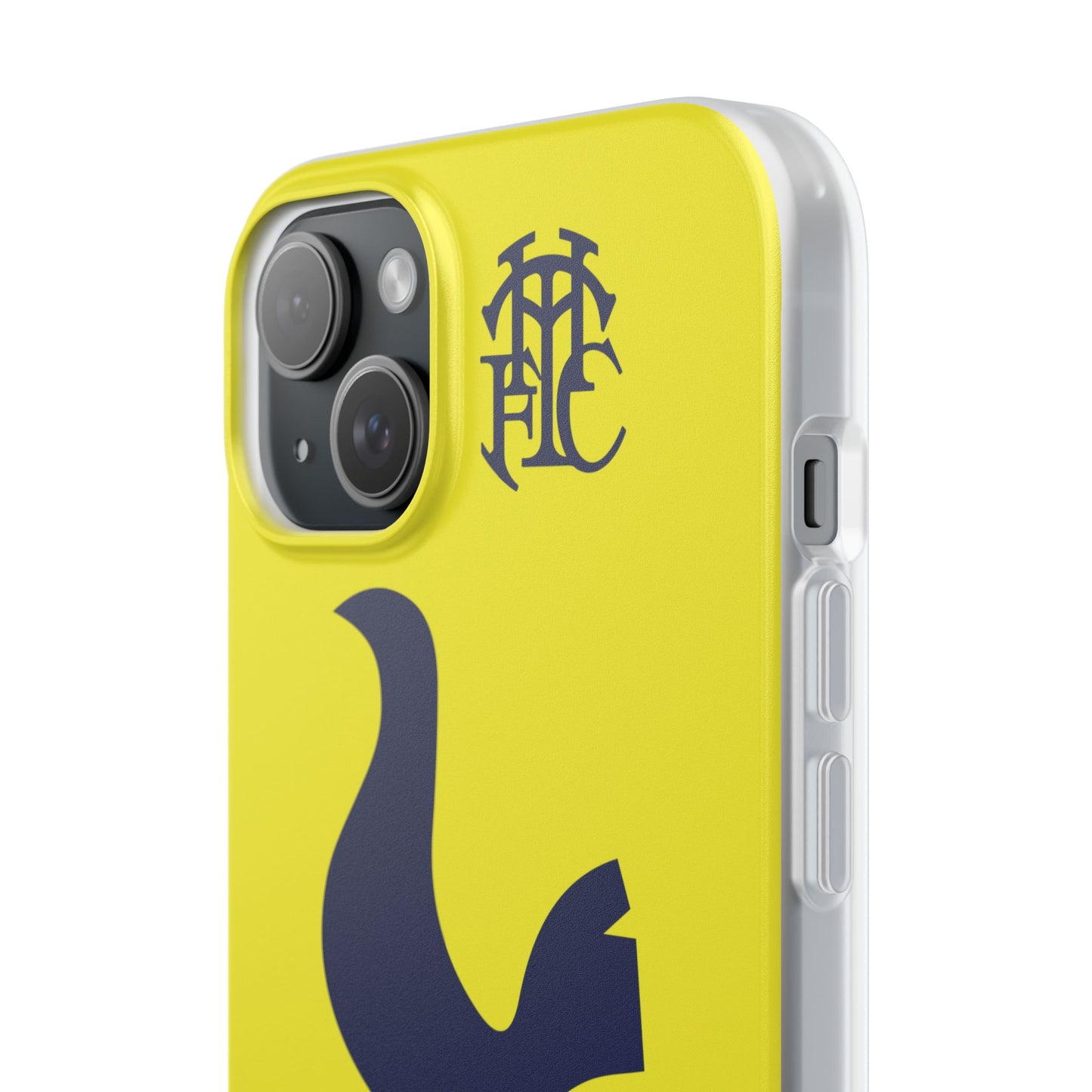 Tottenham Hotspur iPhone Flexi Case - iPhone 16, 15, 14, Plus/Pro/Pro Max - Yellow