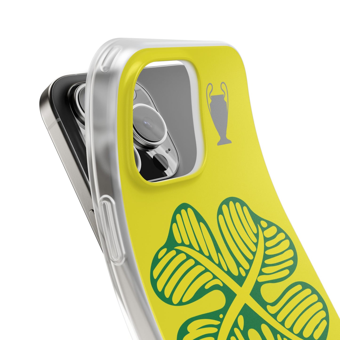 Celtic Yellow iPhone Flexi Case - iPhone 16, 15, 14, Plus/Pro/Pro Max