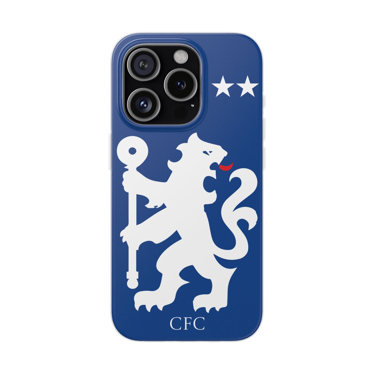 Chelsea iPhone Flexi Case - iPhone 16, 15, 14, Plus/Pro/Pro Max - Blue