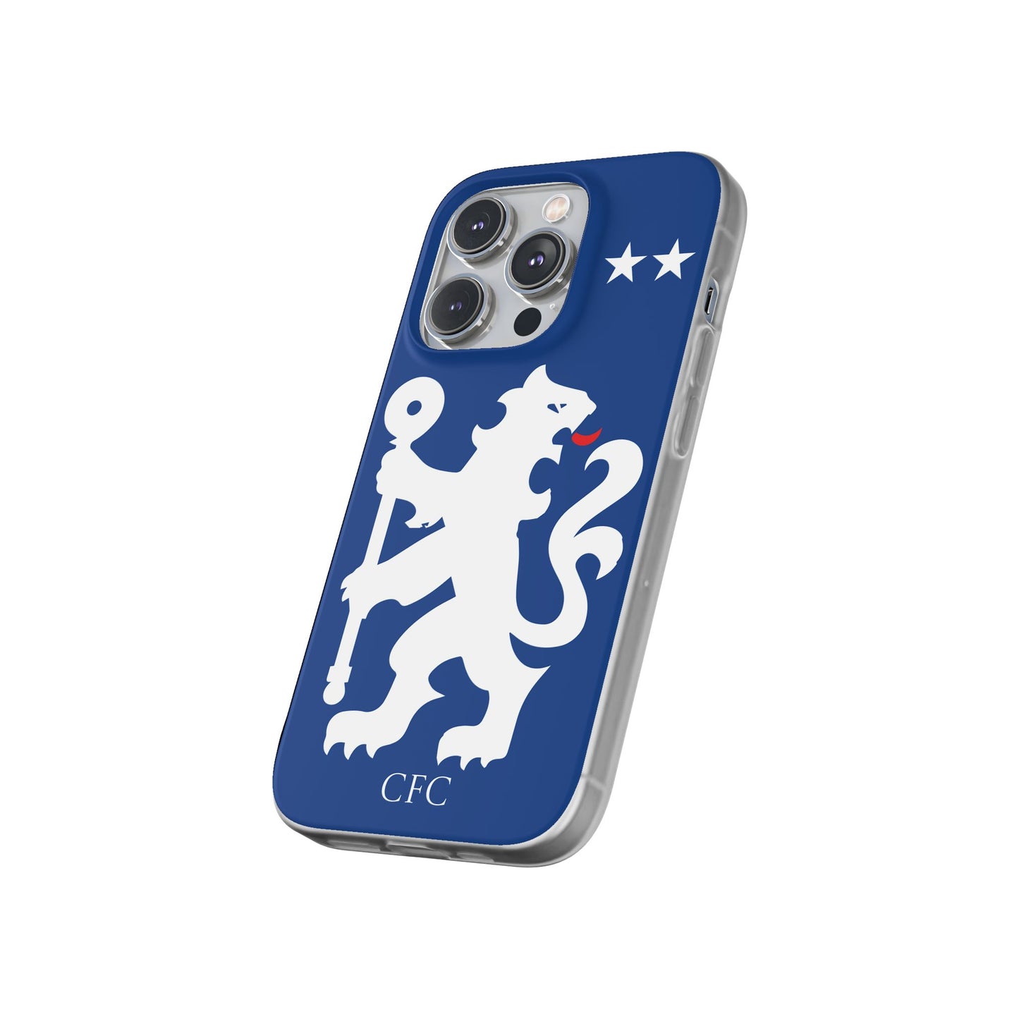 Chelsea iPhone Flexi Case - iPhone 17, 16, 15, 14, Plus/Pro/Pro Max - Blue