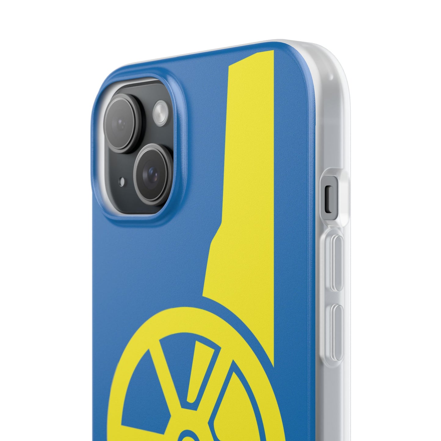 Arsenal Cannon Blue iPhone Flexi Case - iPhone 16, 15, 14, Plus/Pro/Pro Max