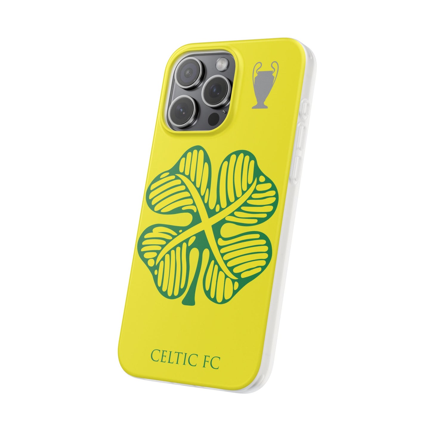 Celtic Yellow iPhone Flexi Case - iPhone 16, 15, 14, Plus/Pro/Pro Max