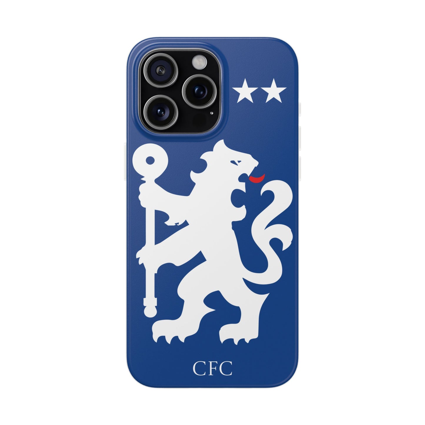 Chelsea iPhone Flexi Case - iPhone 17, 16, 15, 14, Plus/Pro/Pro Max - Blue