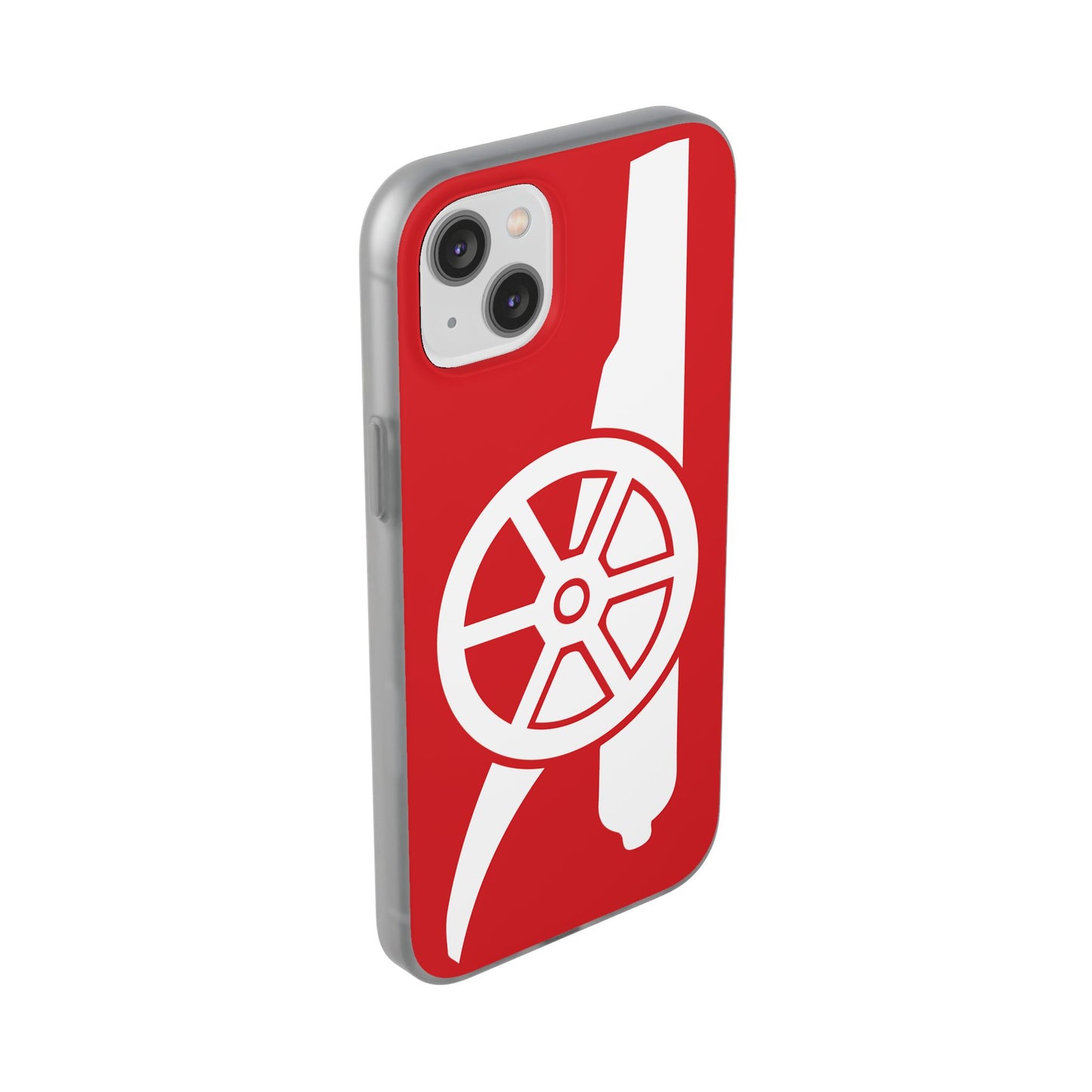 Arsenal Cannon Red iPhone Flexi Case - iPhone 16, 15, 14, Plus/Pro/Pro Max