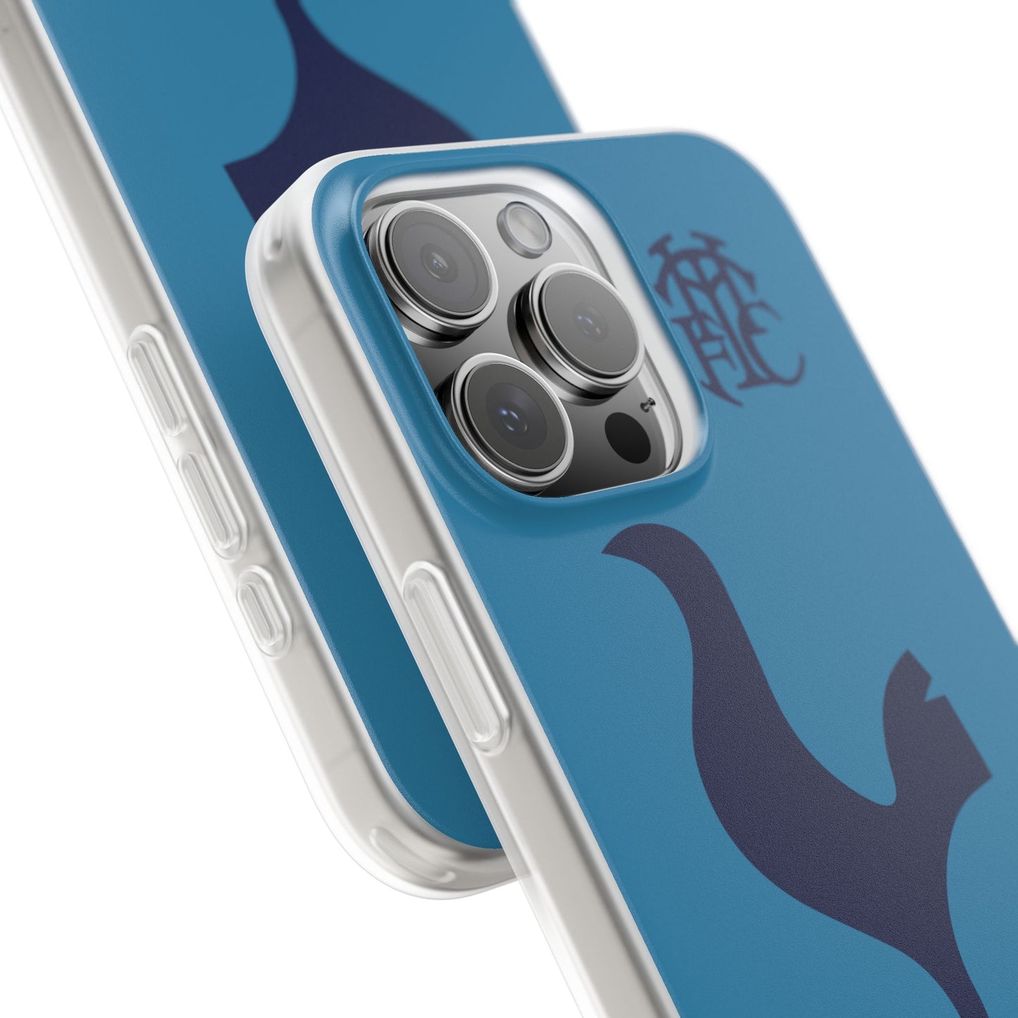 Tottenham Hotspur iPhone Flexi Case - iPhone 16, 15, 14, Plus/Pro/Pro Max - Cyan