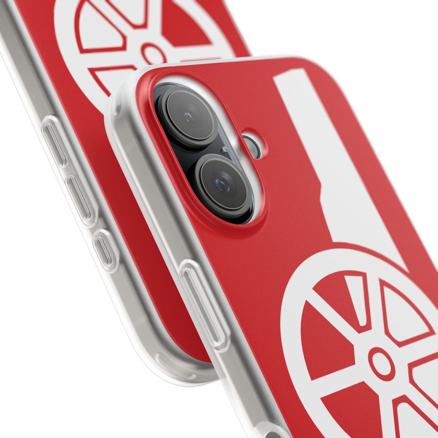 Arsenal Cannon Red iPhone Flexi Case - iPhone 16, 15, 14, Plus/Pro/Pro Max