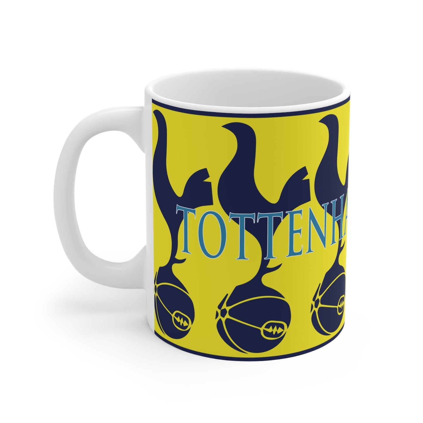 Tottenham Hotspur Cockerels Mug - Yellow