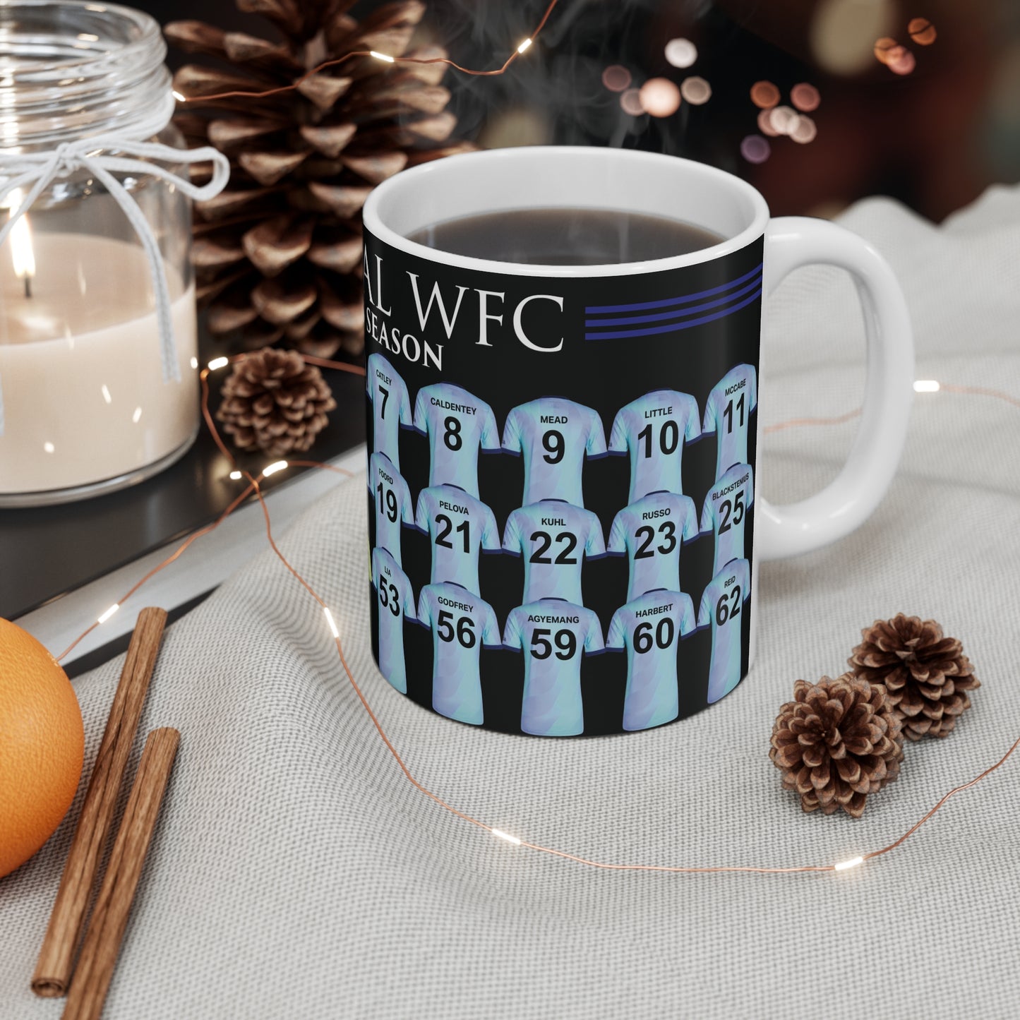 Arsenal Women Third Kit Mug - Black