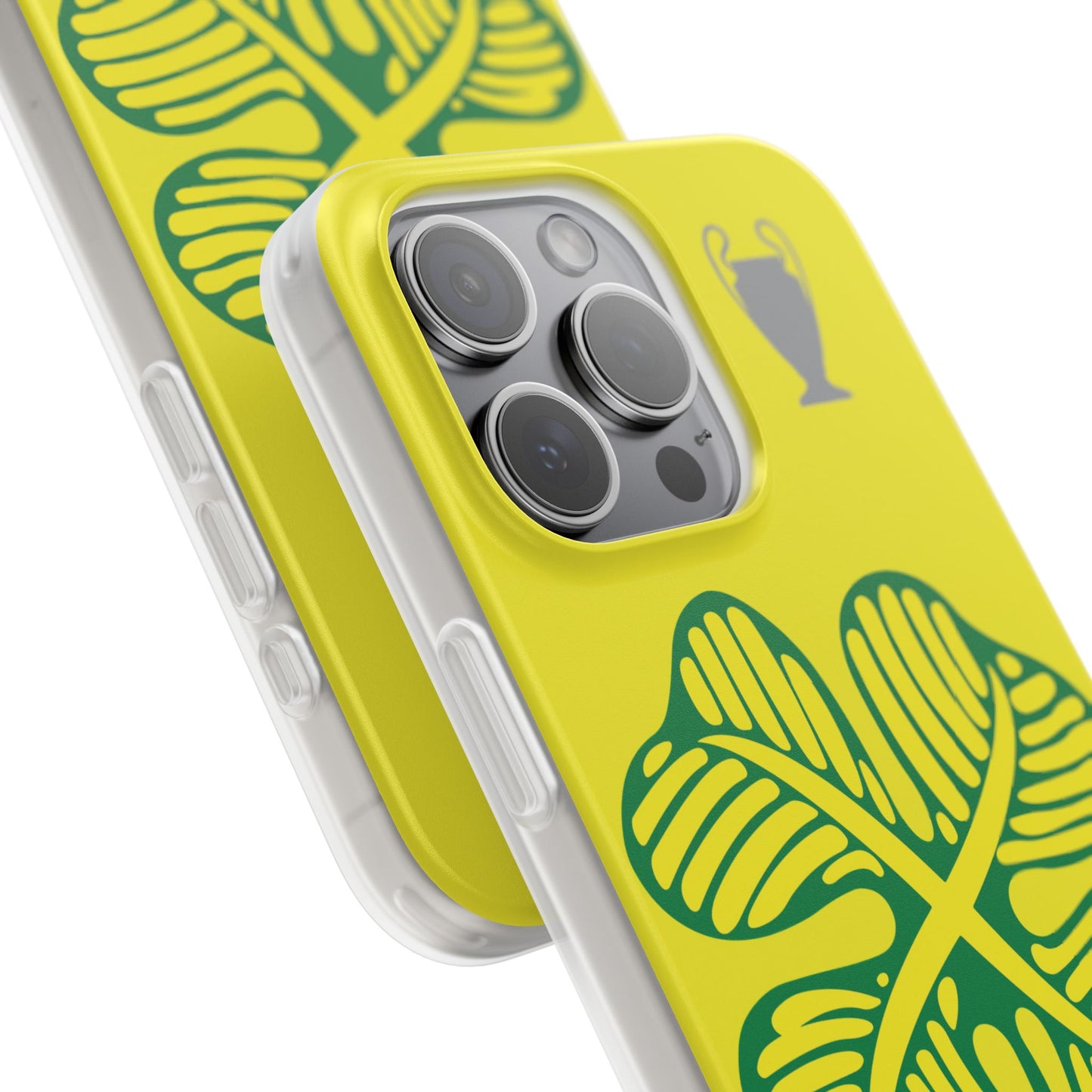 Celtic Yellow iPhone Flexi Case - iPhone 16, 15, 14, Plus/Pro/Pro Max