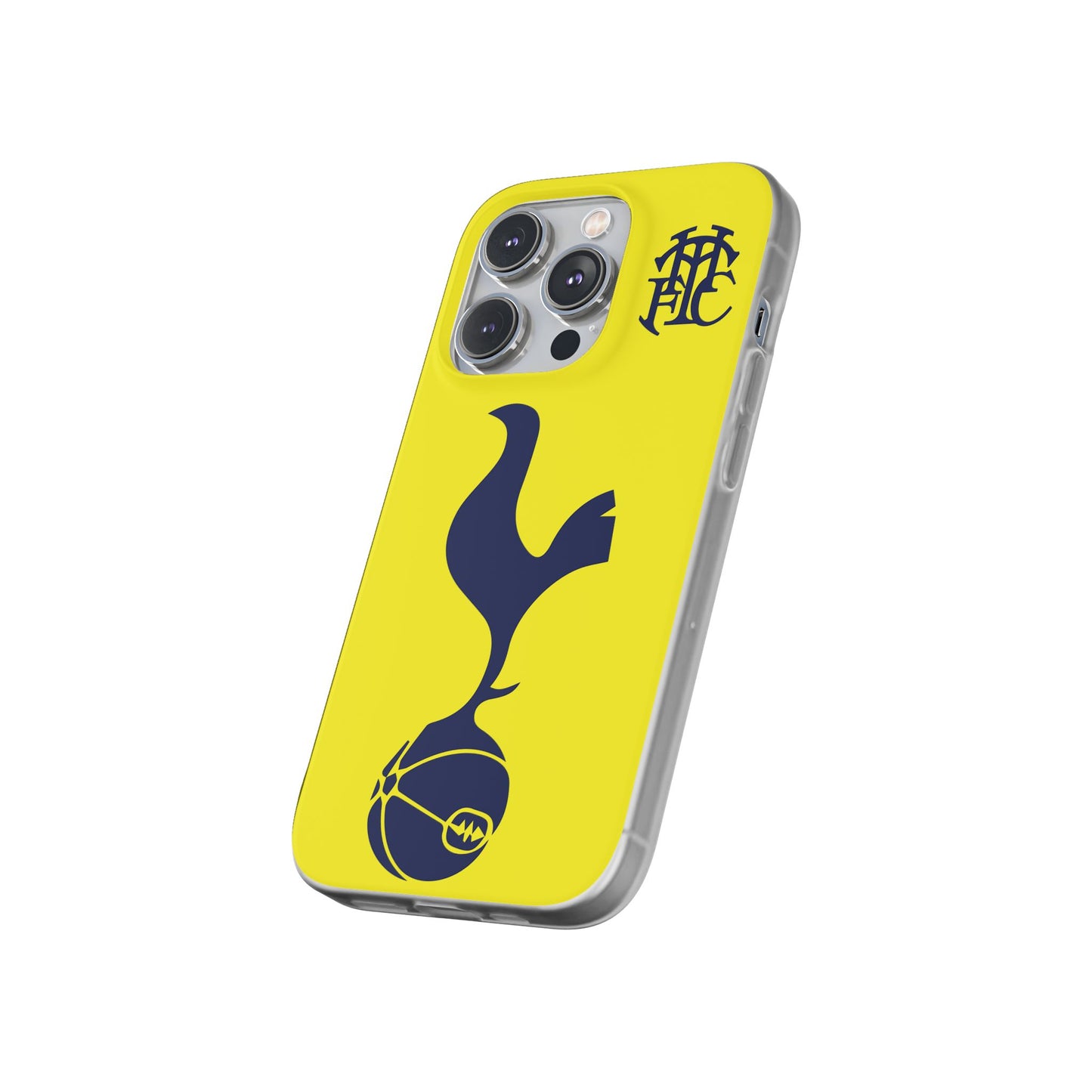 Tottenham Hotspur iPhone Flexi Case - iPhone 16, 15, 14, Plus/Pro/Pro Max - Yellow