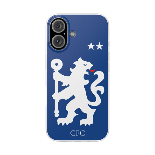 Chelsea iPhone Flexi Case - iPhone 17, 16, 15, 14, Plus/Pro/Pro Max - Blue