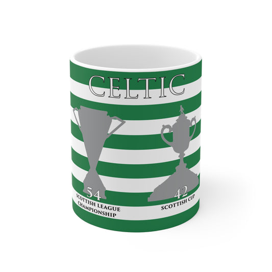 Celtic Trophies Mug - Hoops