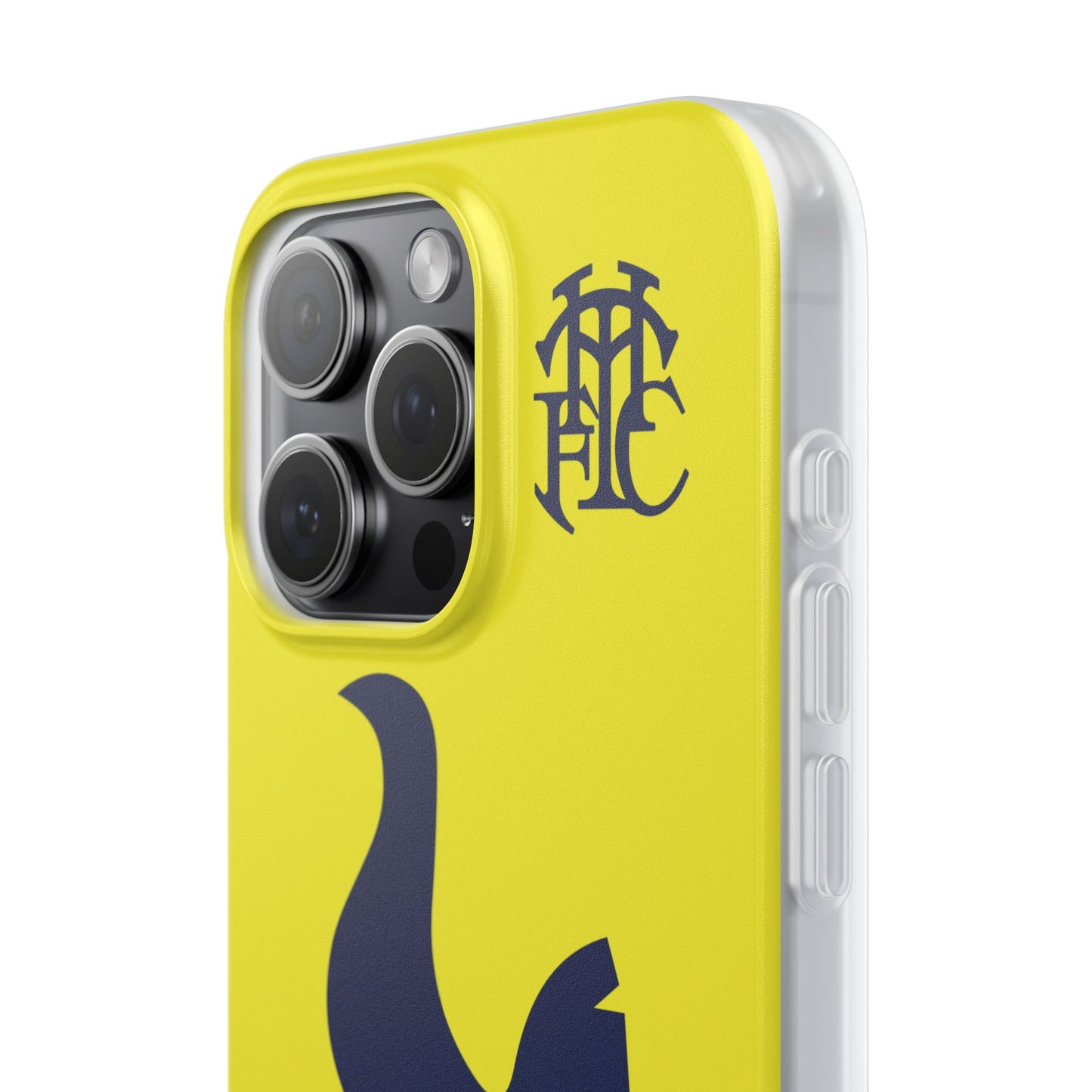 Tottenham Hotspur iPhone Flexi Case - iPhone 16, 15, 14, Plus/Pro/Pro Max - Yellow