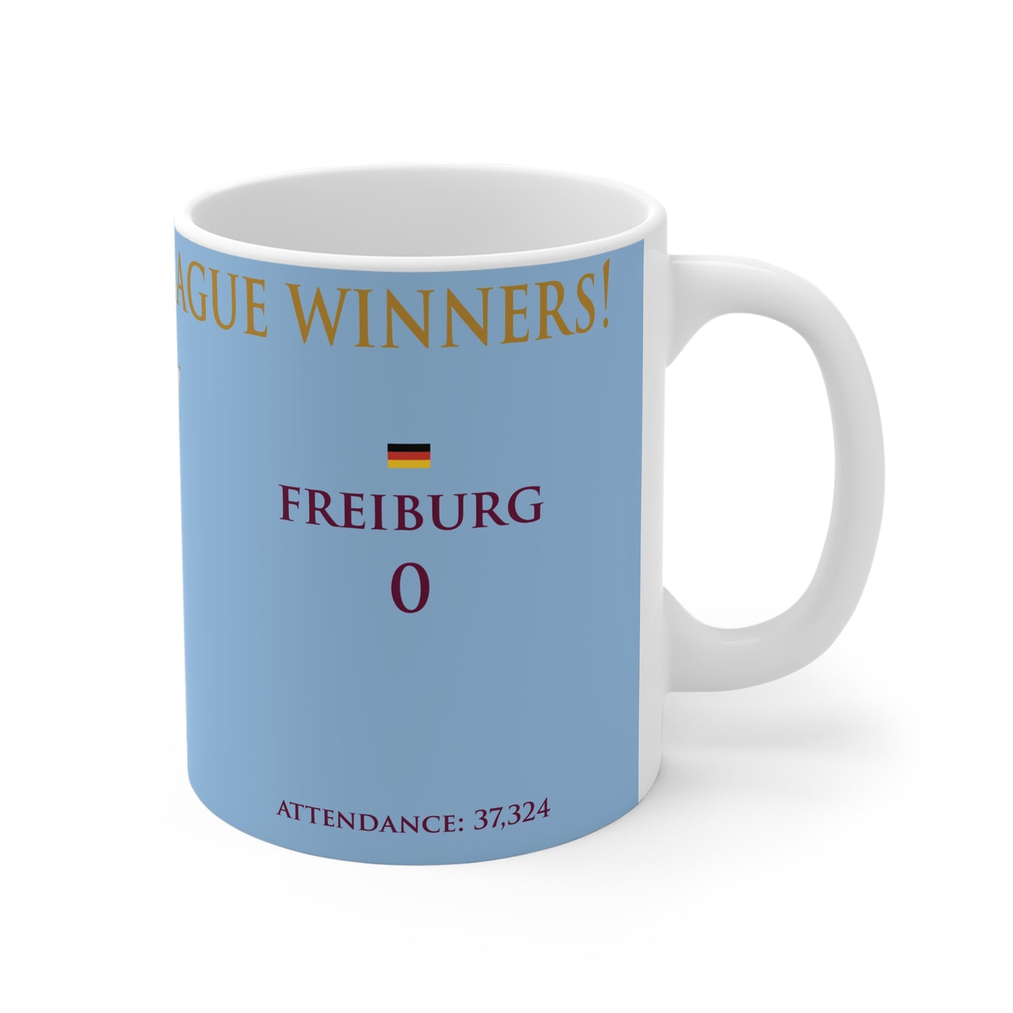 Aston Villa Europa League Winners Mug - Blue