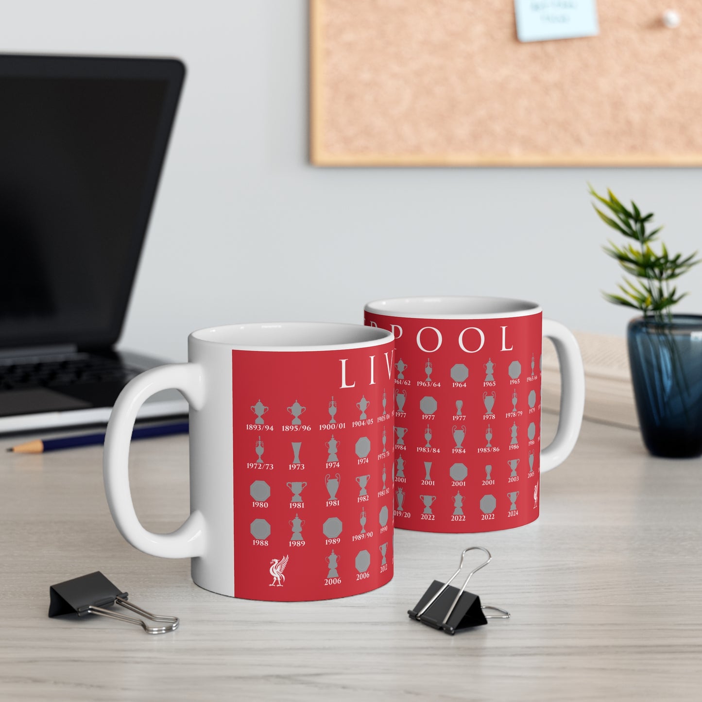 Liverpool Trophies Collection Mug - Red