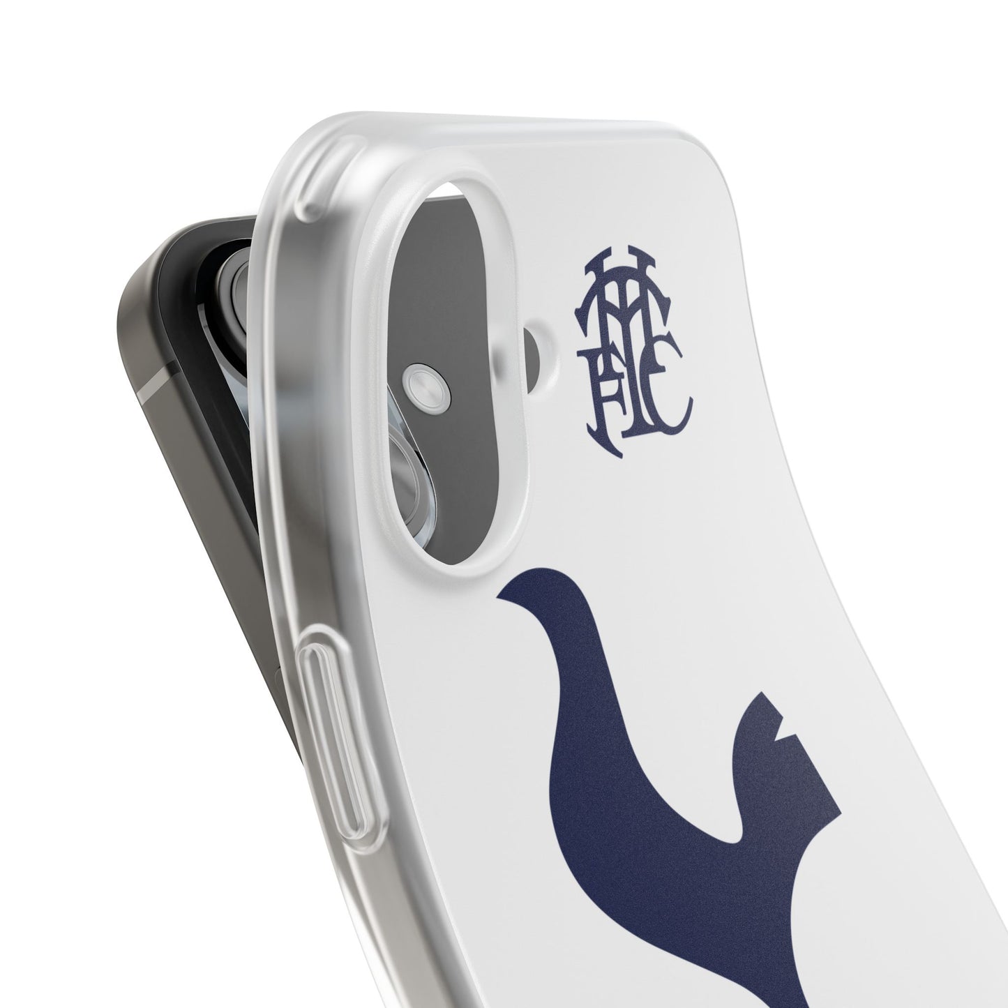 Tottenham Hotspur iPhone Flexi Case - iPhone 16, 15, 14, Plus/Pro/Pro Max - White