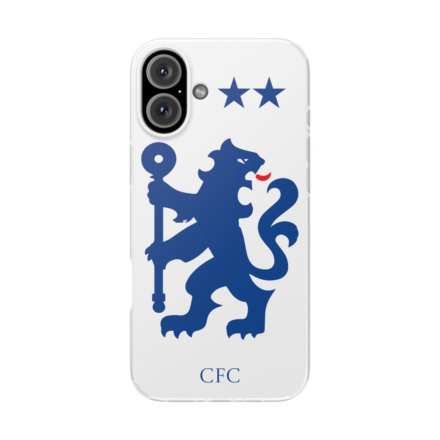 Chelsea iPhone Flexi Case - iPhone 16, 15, 14, Plus/Pro/Pro Max - White