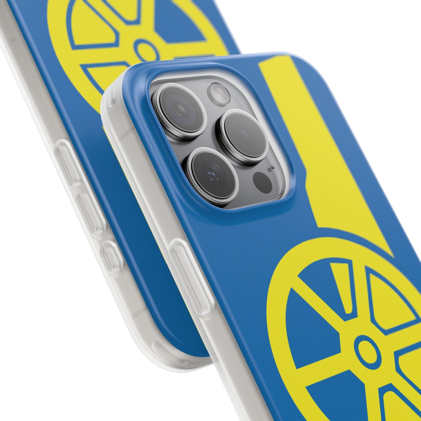 Arsenal Cannon Blue iPhone Flexi Case - iPhone 16, 15, 14, Plus/Pro/Pro Max