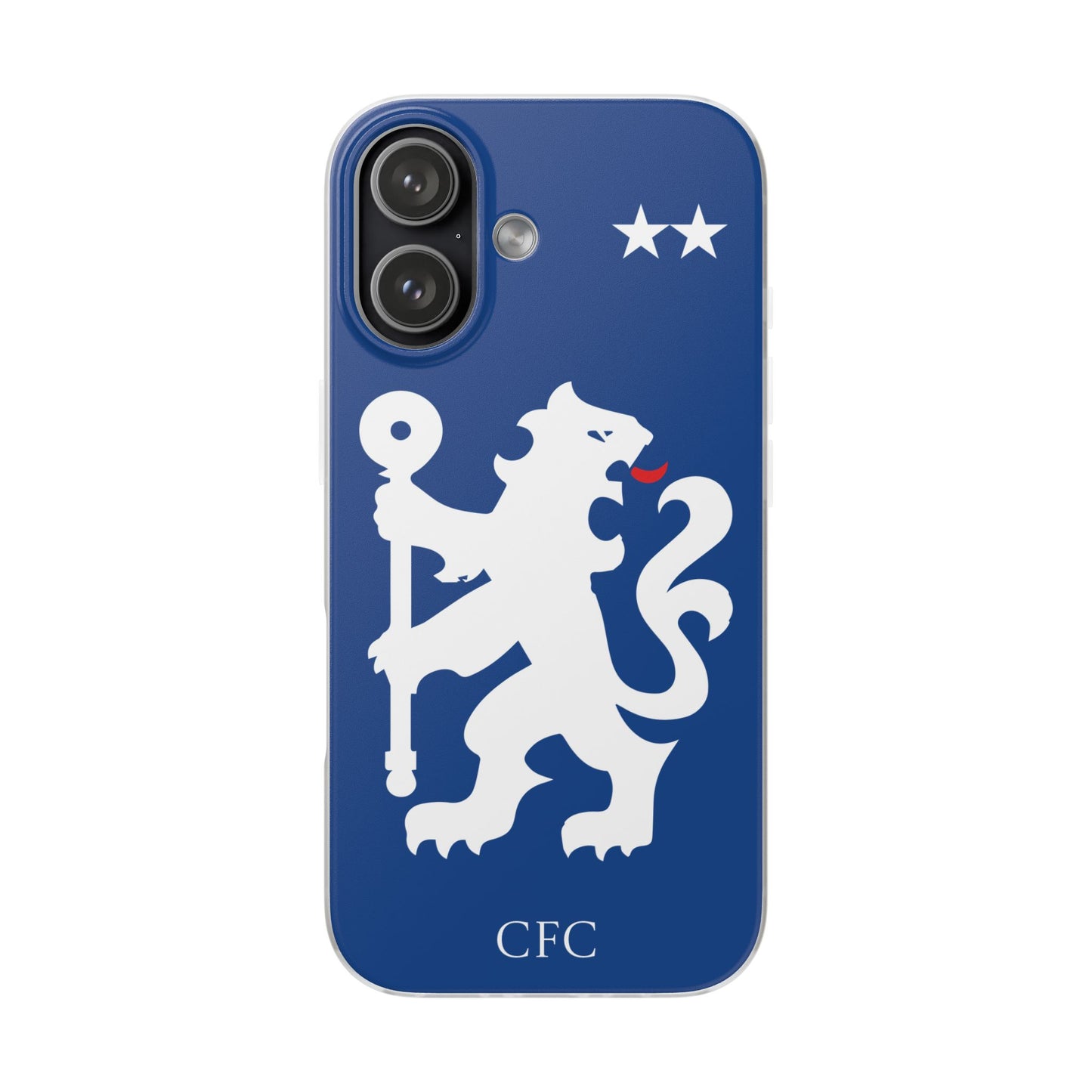 Chelsea iPhone Flexi Case - iPhone 17, 16, 15, 14, Plus/Pro/Pro Max - Blue