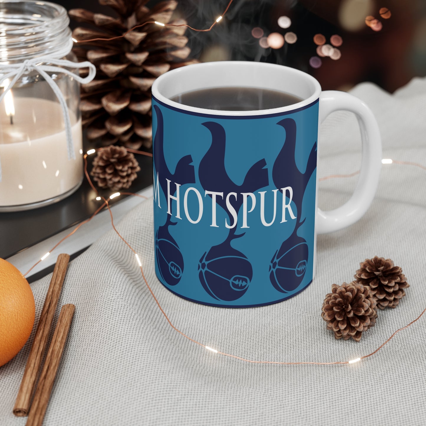 Tottenham Hotspur Cockerels Mug - Cyan