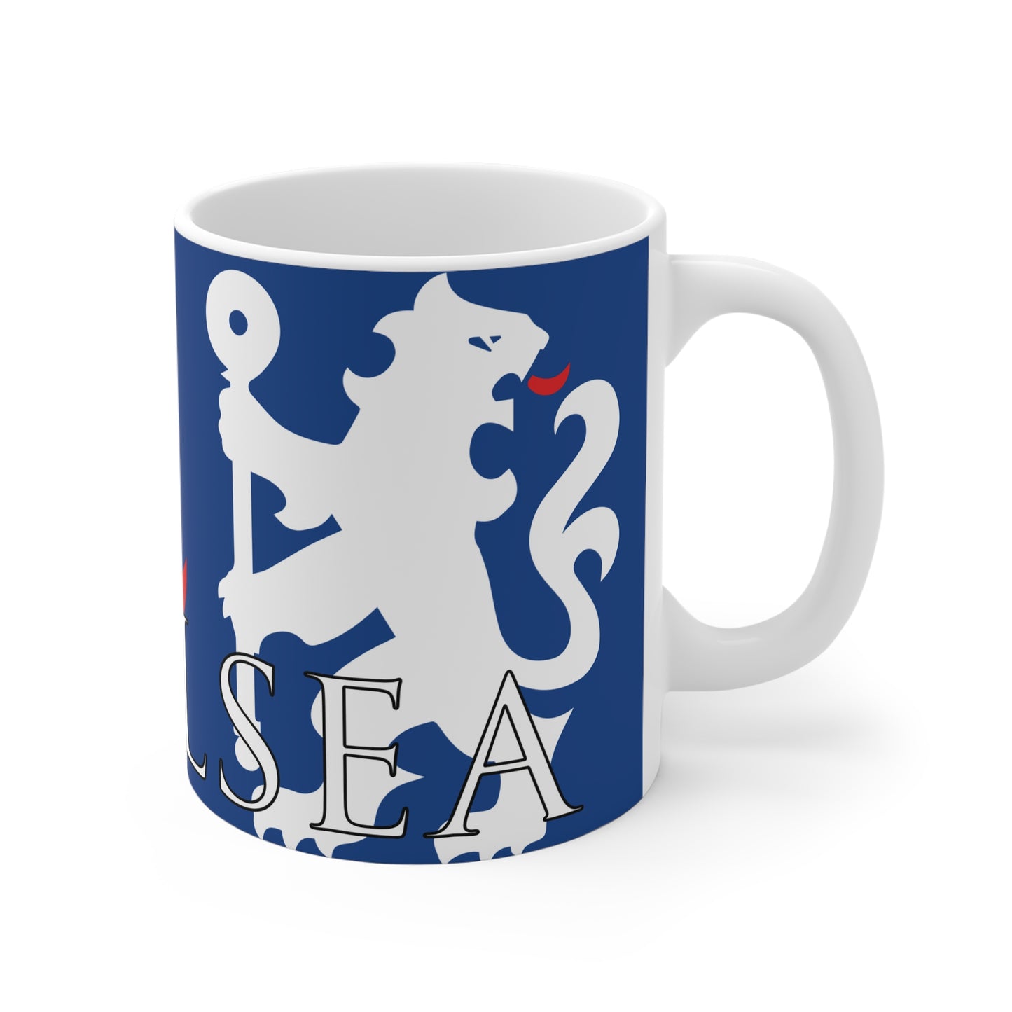 Chelsea Lion Mug - Blue