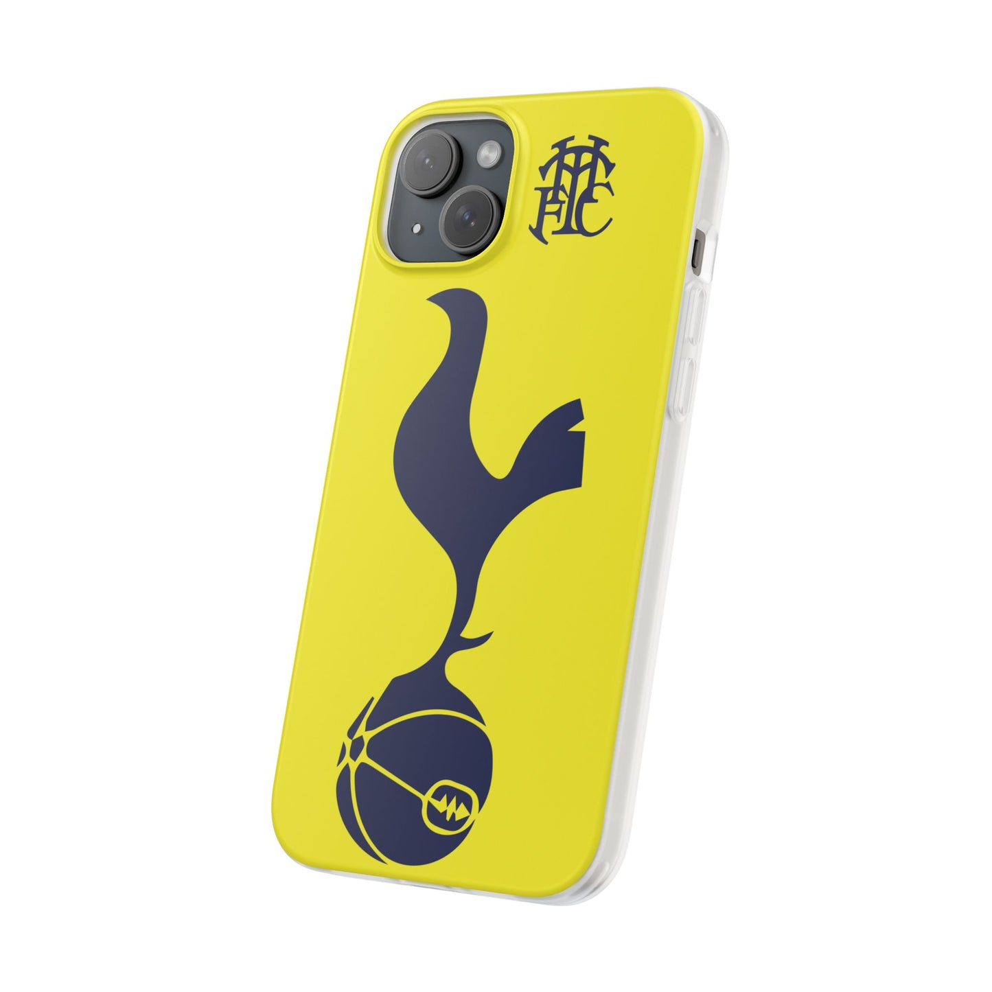 Tottenham Hotspur iPhone Flexi Case - iPhone 16, 15, 14, Plus/Pro/Pro Max - Yellow