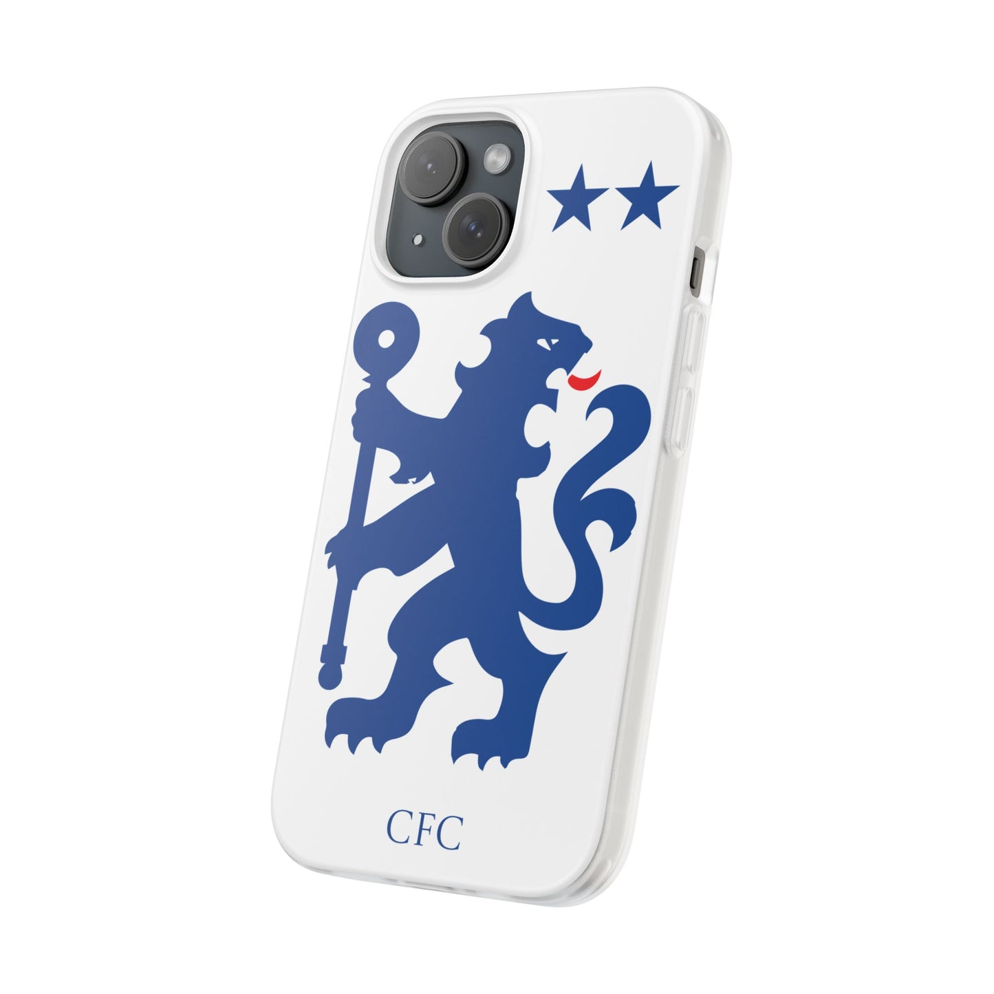 Chelsea iPhone Flexi Case - iPhone 16, 15, 14, Plus/Pro/Pro Max - White