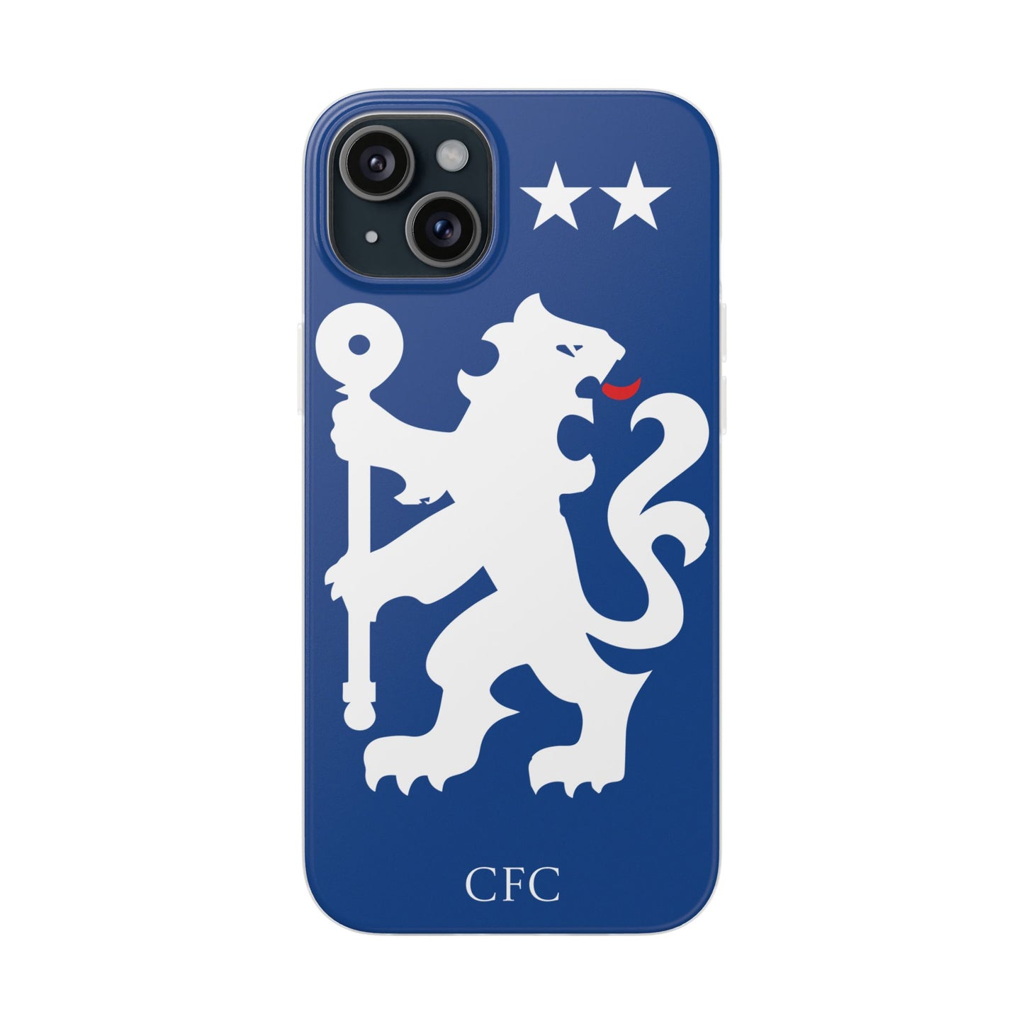 Chelsea iPhone Flexi Case - iPhone 16, 15, 14, Plus/Pro/Pro Max - Blue