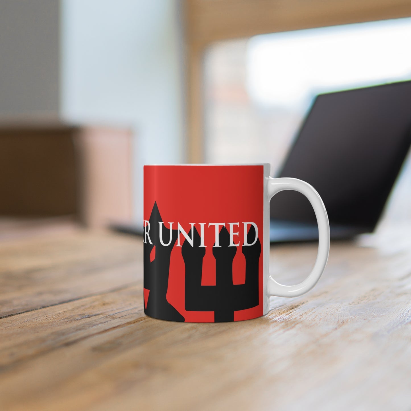 Manchester United Devil Mug - Red