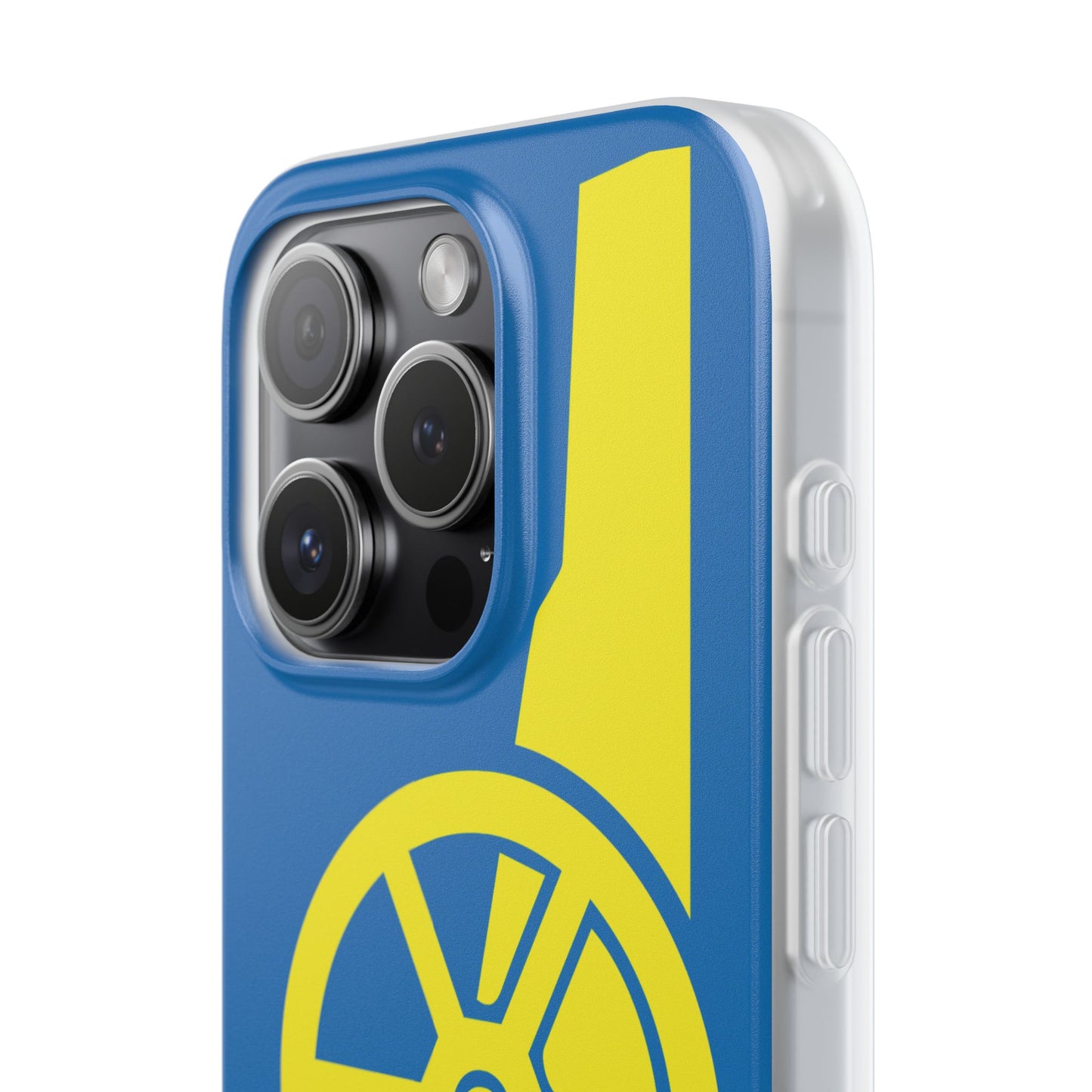 Arsenal Cannon Blue iPhone Flexi Case - iPhone 16, 15, 14, Plus/Pro/Pro Max