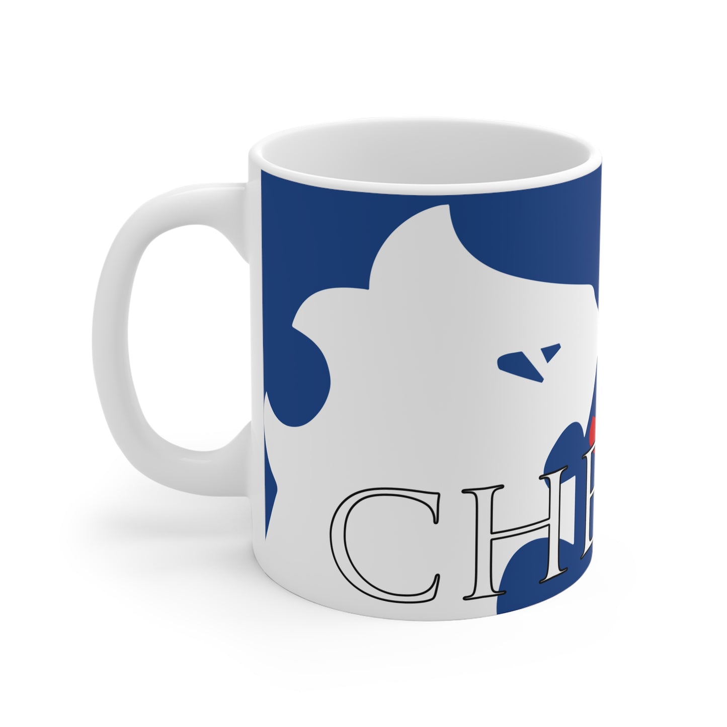 Chelsea Lion Mug - Blue