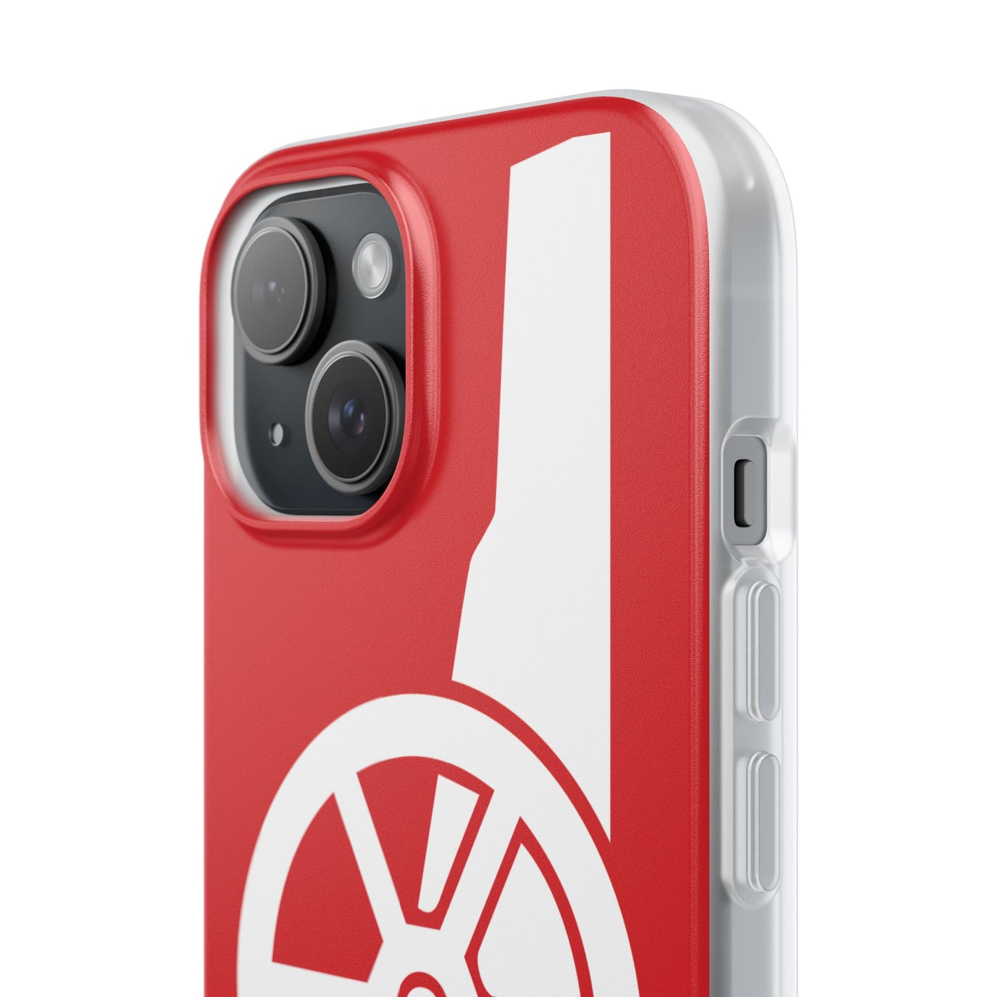 Arsenal Cannon Red iPhone Flexi Case - iPhone 16, 15, 14, Plus/Pro/Pro Max