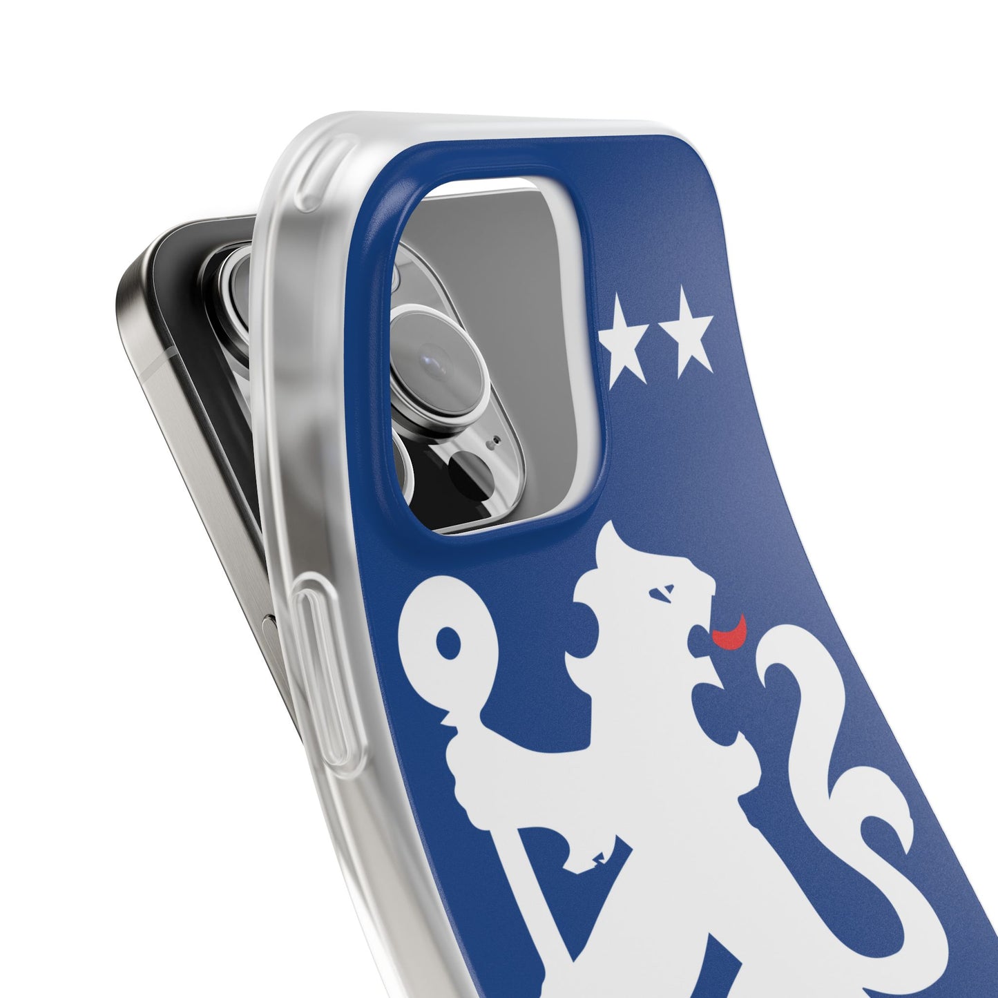 Chelsea iPhone Flexi Case - iPhone 16, 15, 14, Plus/Pro/Pro Max - Blue