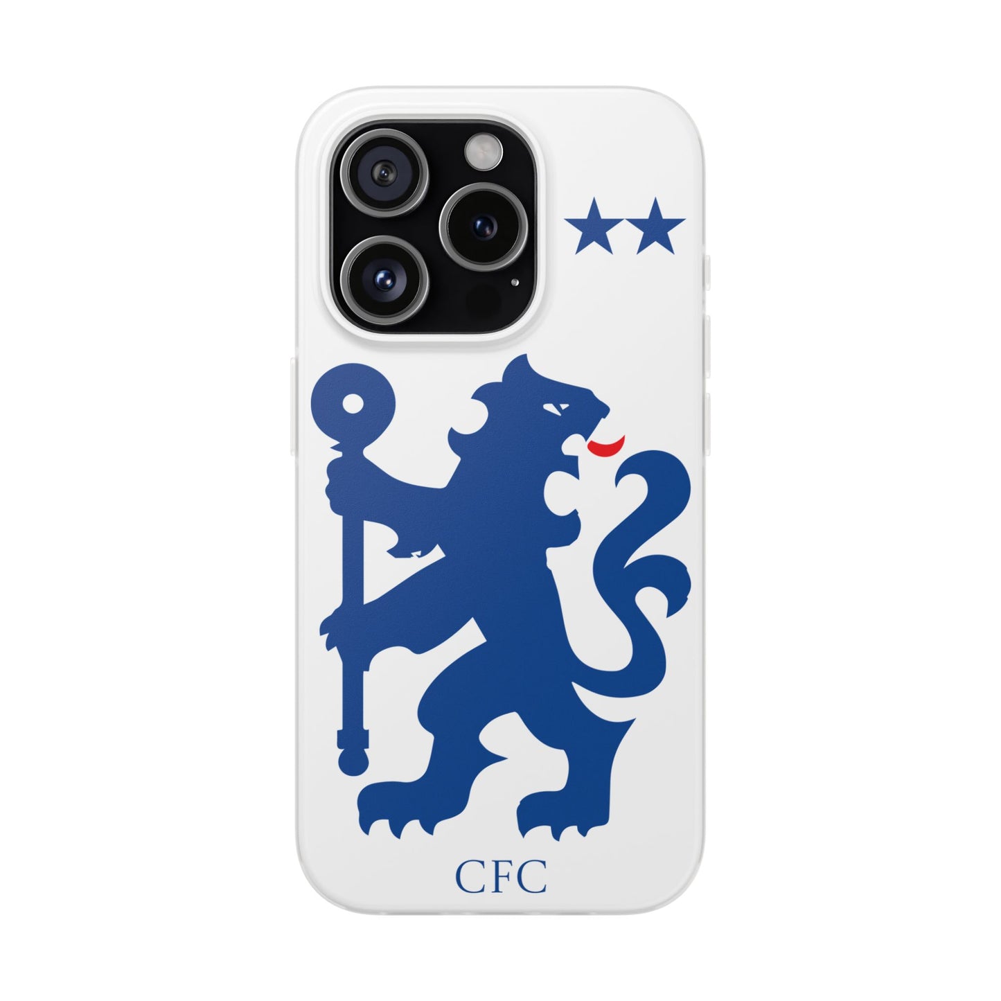 Chelsea iPhone Flexi Case - iPhone 16, 15, 14, Plus/Pro/Pro Max - White