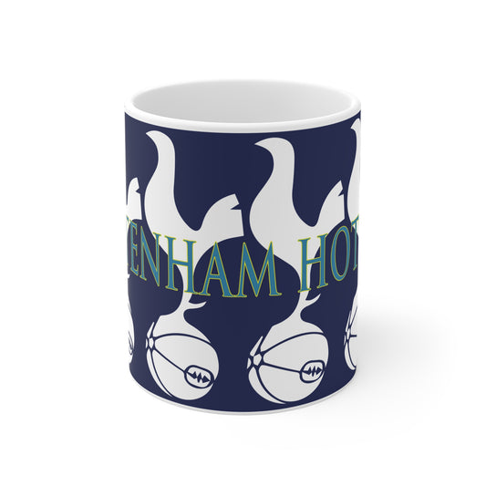 Tottenham Hotspur Cockerels Mug - Blue