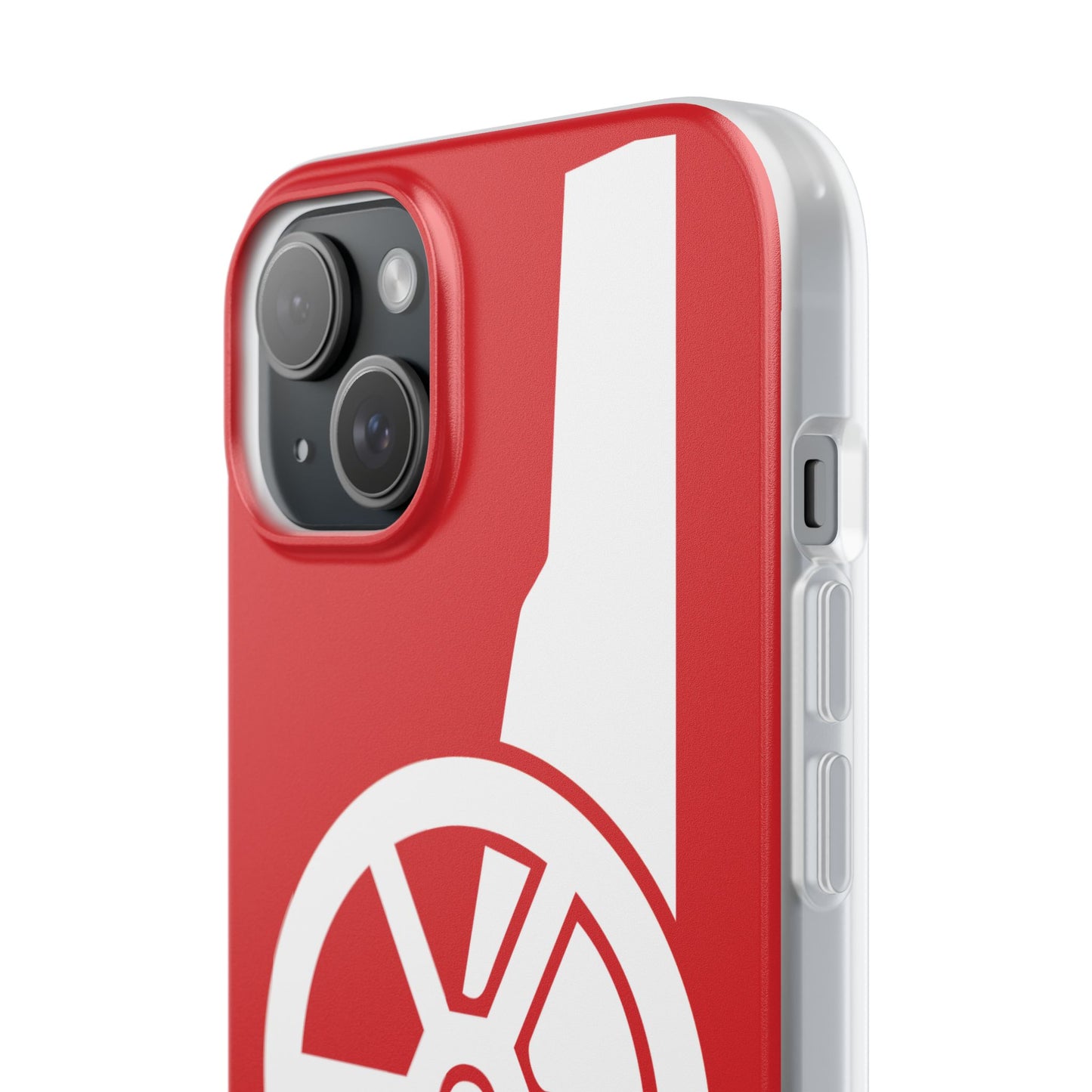 Arsenal Cannon Red iPhone Flexi Case - iPhone 16, 15, 14, Plus/Pro/Pro Max