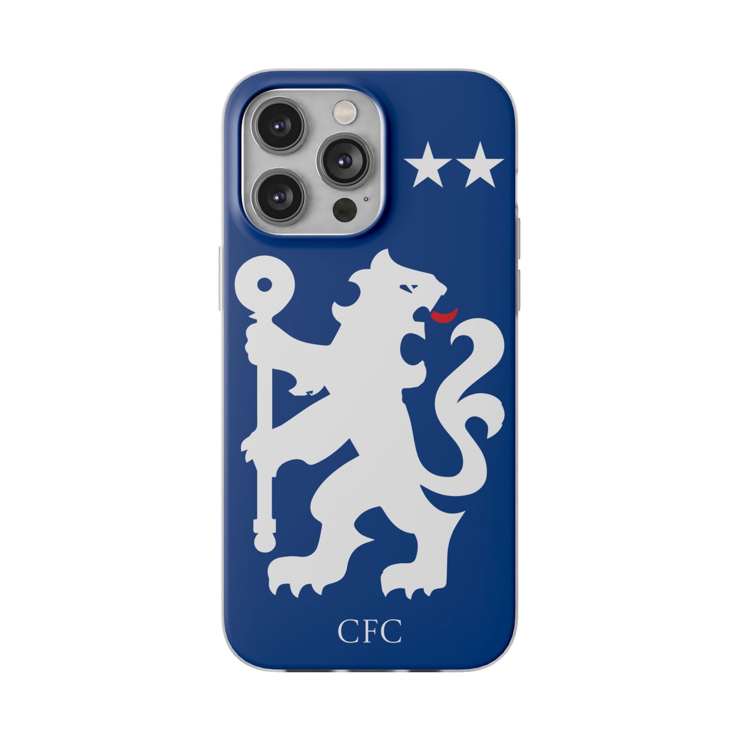Chelsea iPhone Flexi Case - iPhone 17, 16, 15, 14, Plus/Pro/Pro Max - Blue