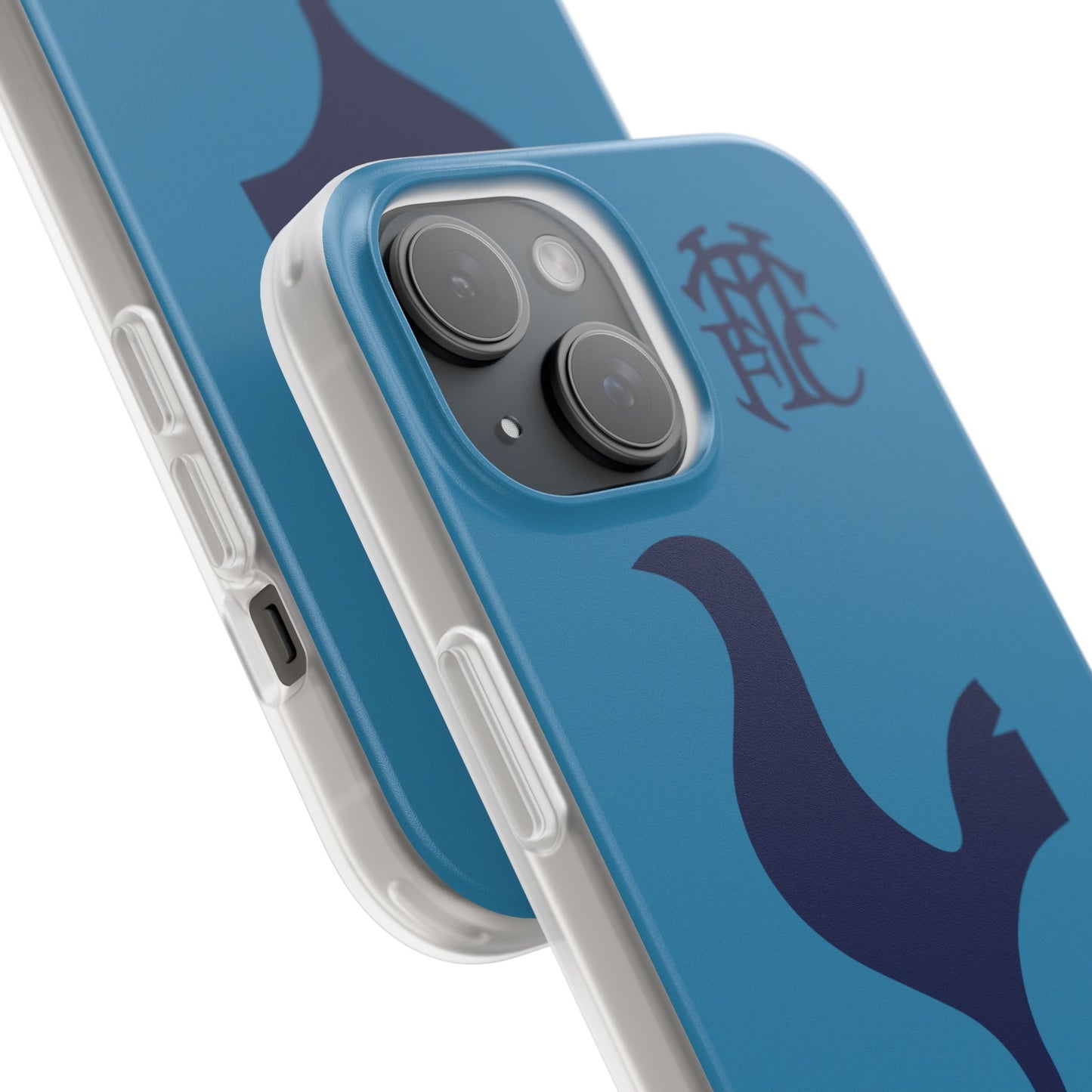 Tottenham Hotspur iPhone Flexi Case - iPhone 16, 15, 14, Plus/Pro/Pro Max - Cyan