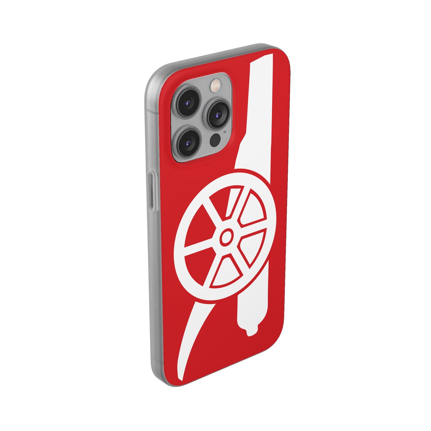 Arsenal Cannon Red iPhone Flexi Case - iPhone 16, 15, 14, Plus/Pro/Pro Max