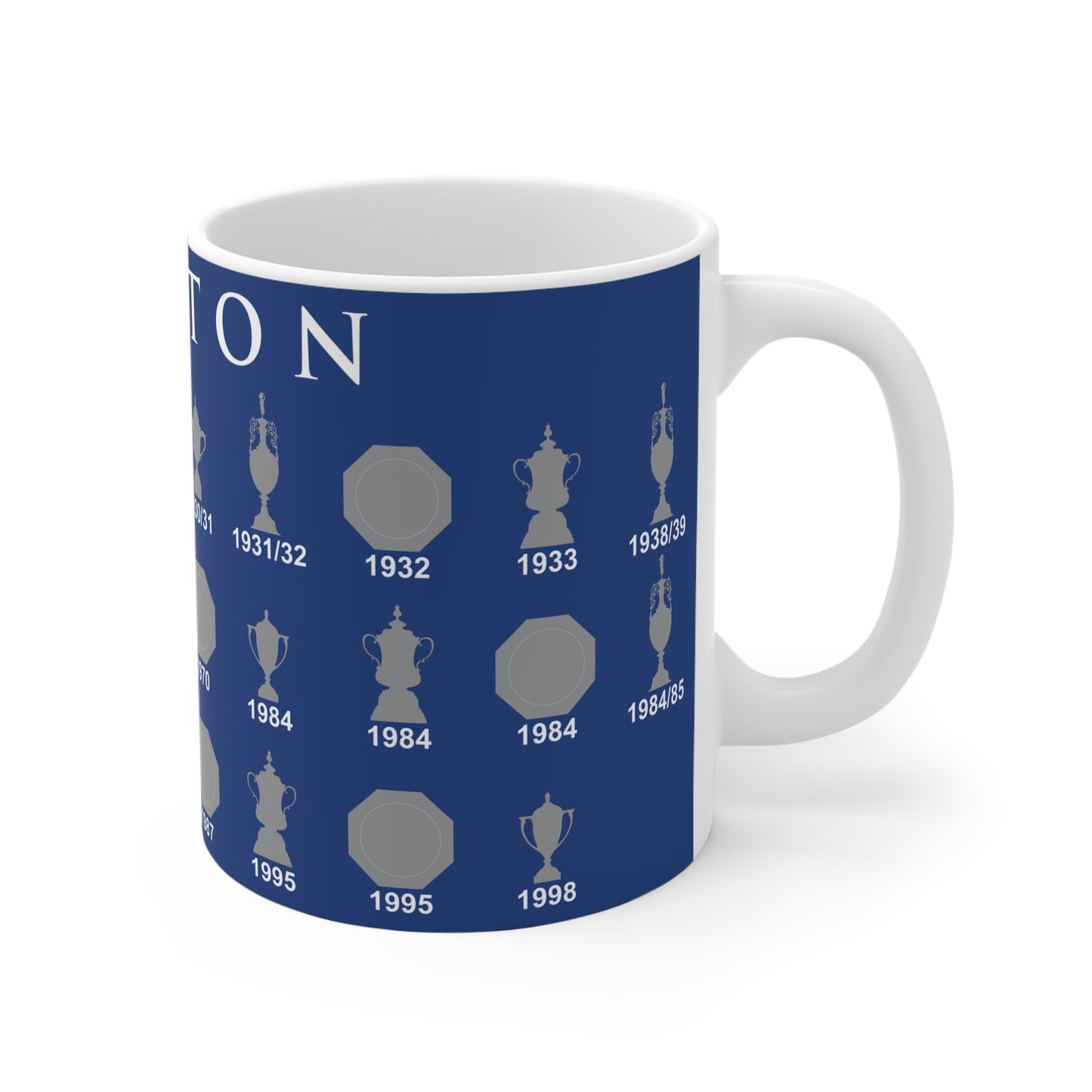 Everton Trophies Collection Mug - Blue