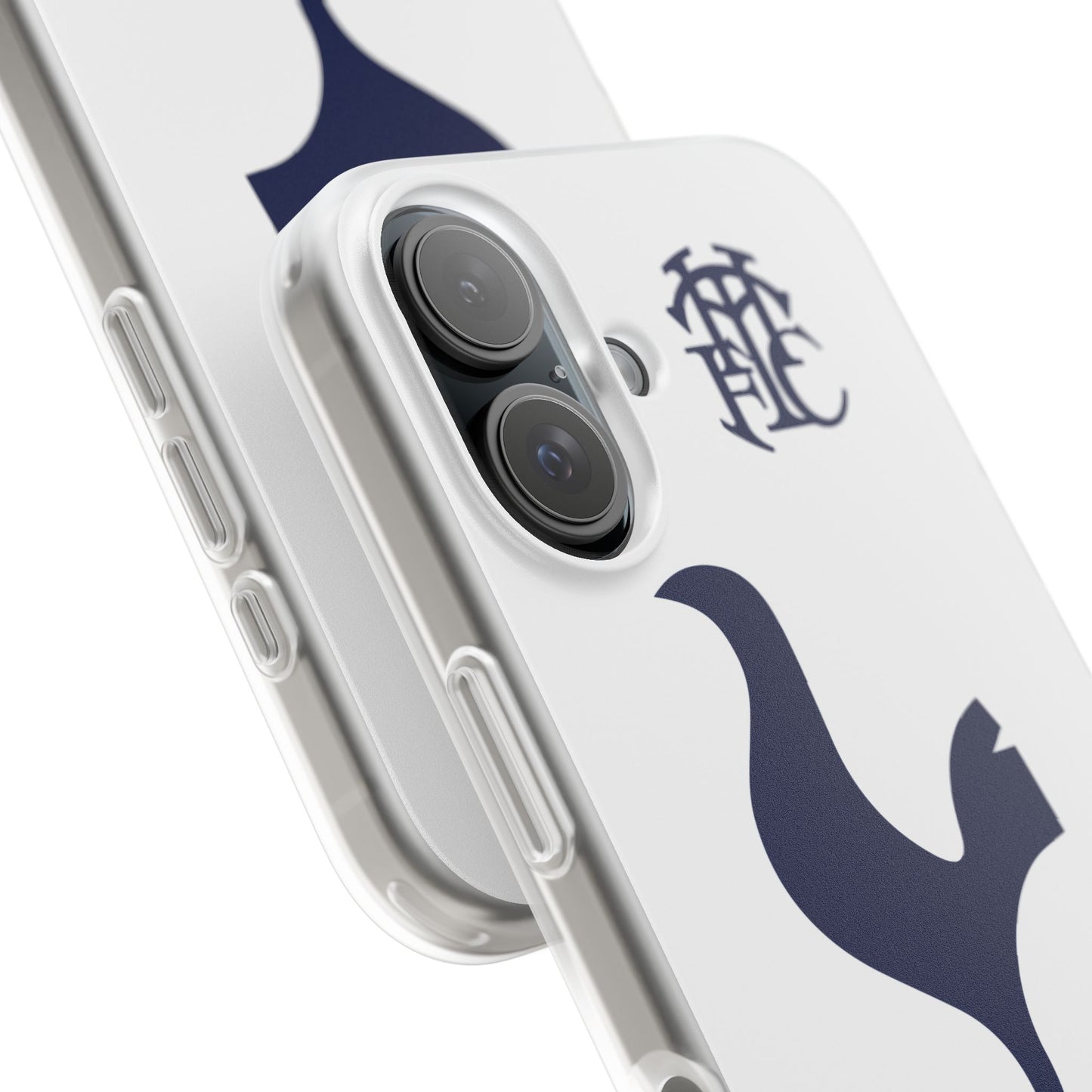 Tottenham Hotspur iPhone Flexi Case - iPhone 16, 15, 14, Plus/Pro/Pro Max - White